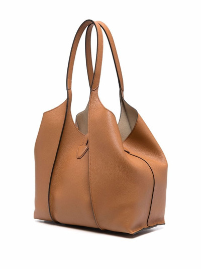 Tod's T timeless small leather tote bag outlook