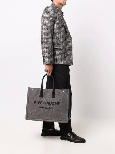 SAINT LAURENT Rive Gauche tote outlook