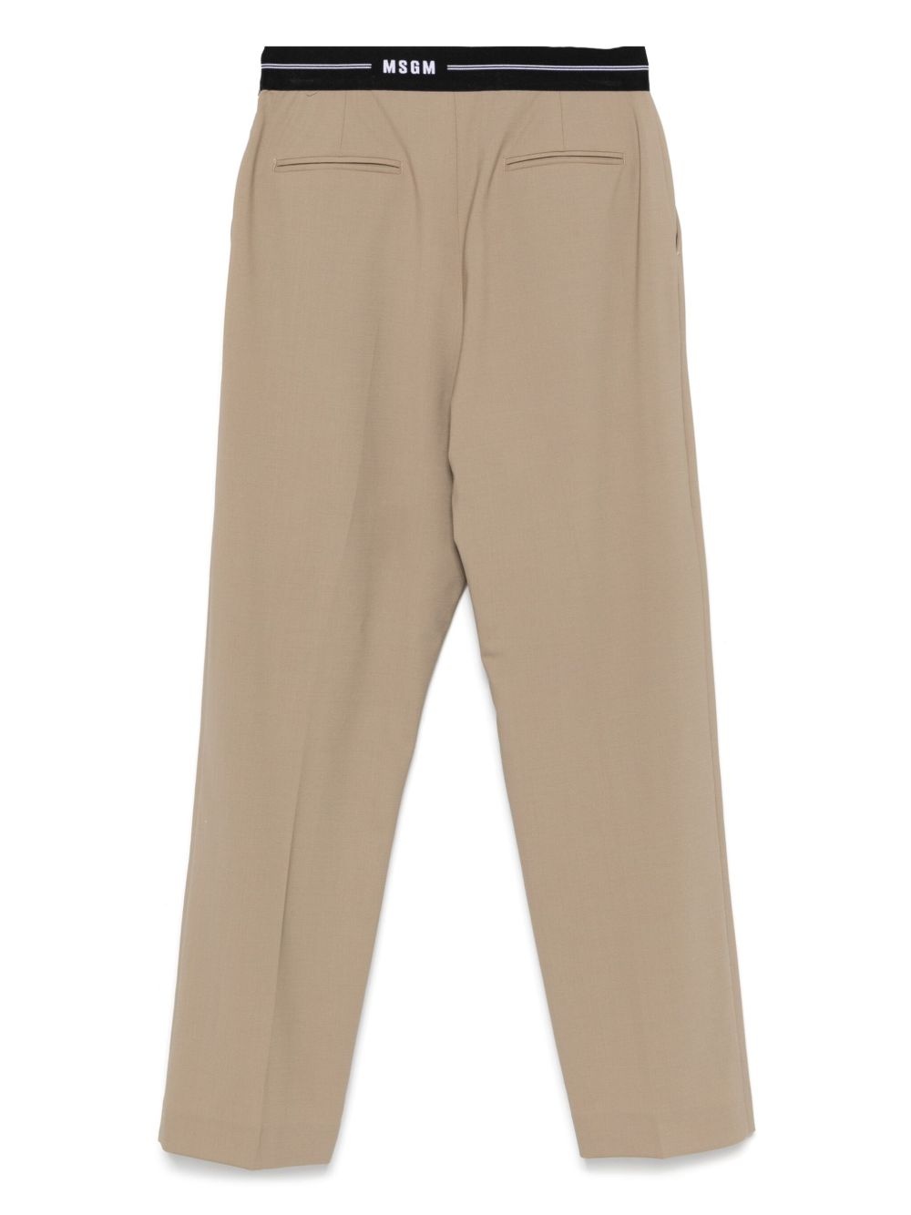 logo-waistband trousers - 2