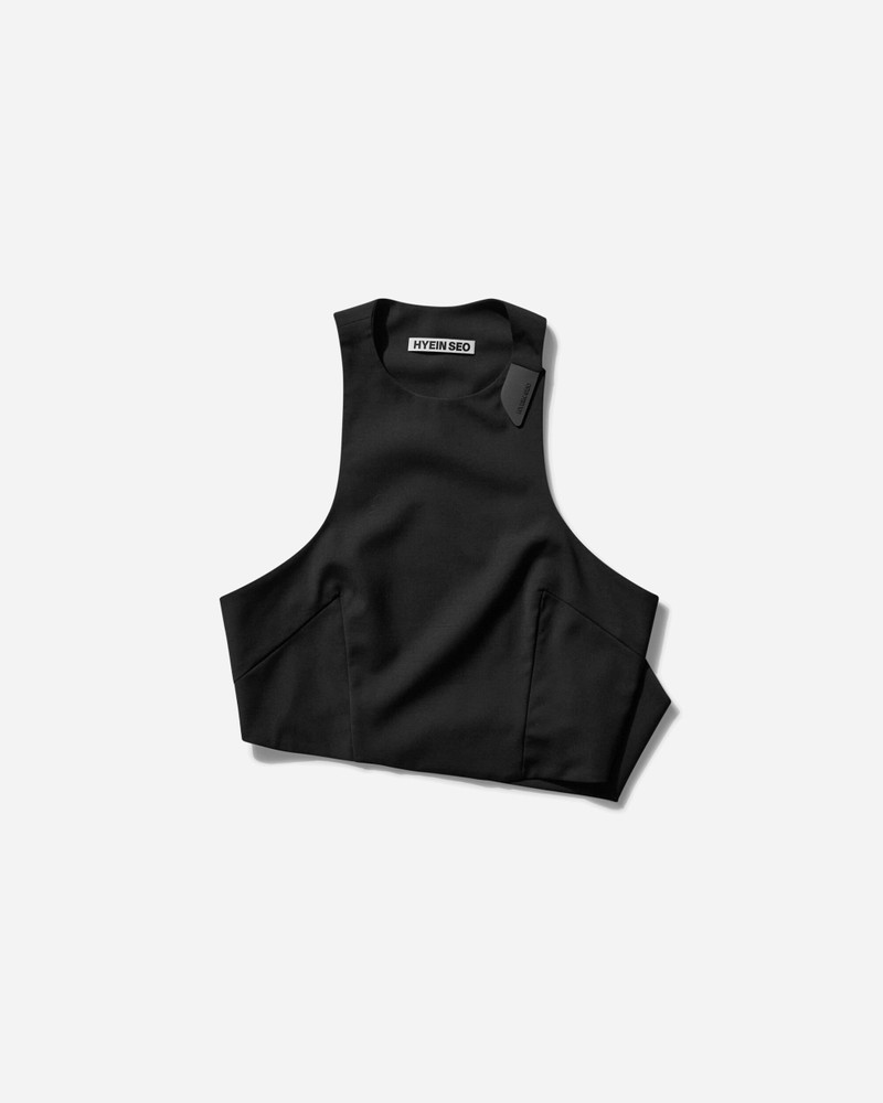 Women's Cinched Halter Top Black 1