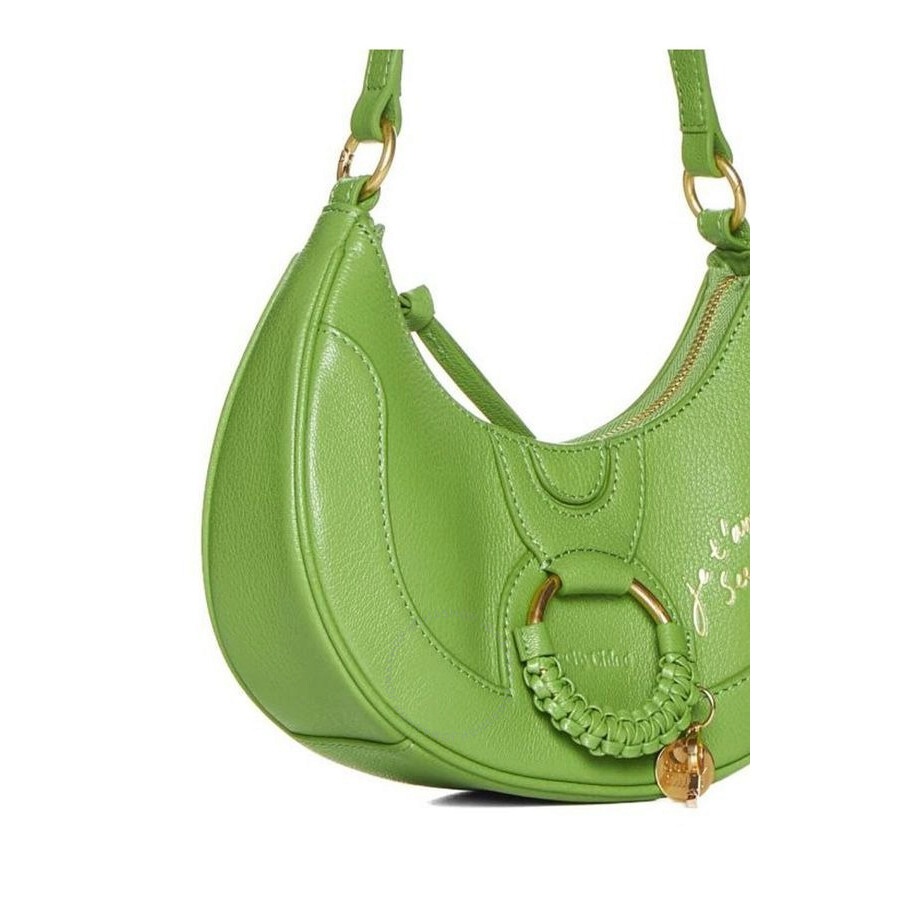 See By Chloe Hana Half-Moon Leather Shoulder Bag - 4