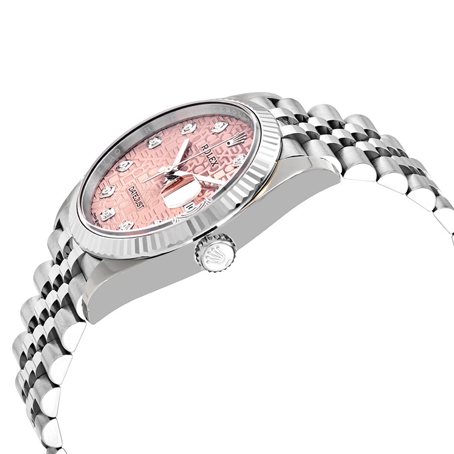 Rolex Datejust 36 Diamond Pink Jubilee Dial Ladies Watch 126234PJDJ - 2