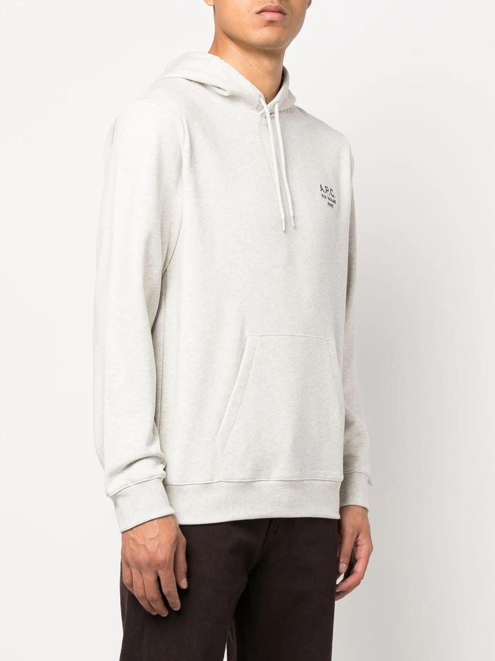 Marvin logo-print pullover hoodie - 3