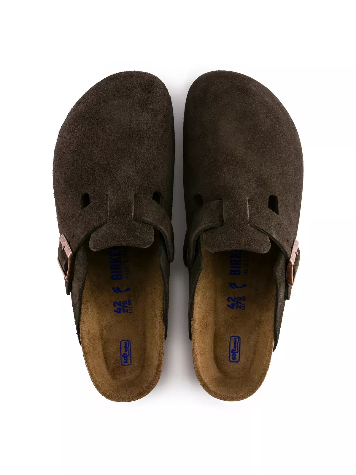Boston Soft Suede "Mocha" Unisex Sandal - 3