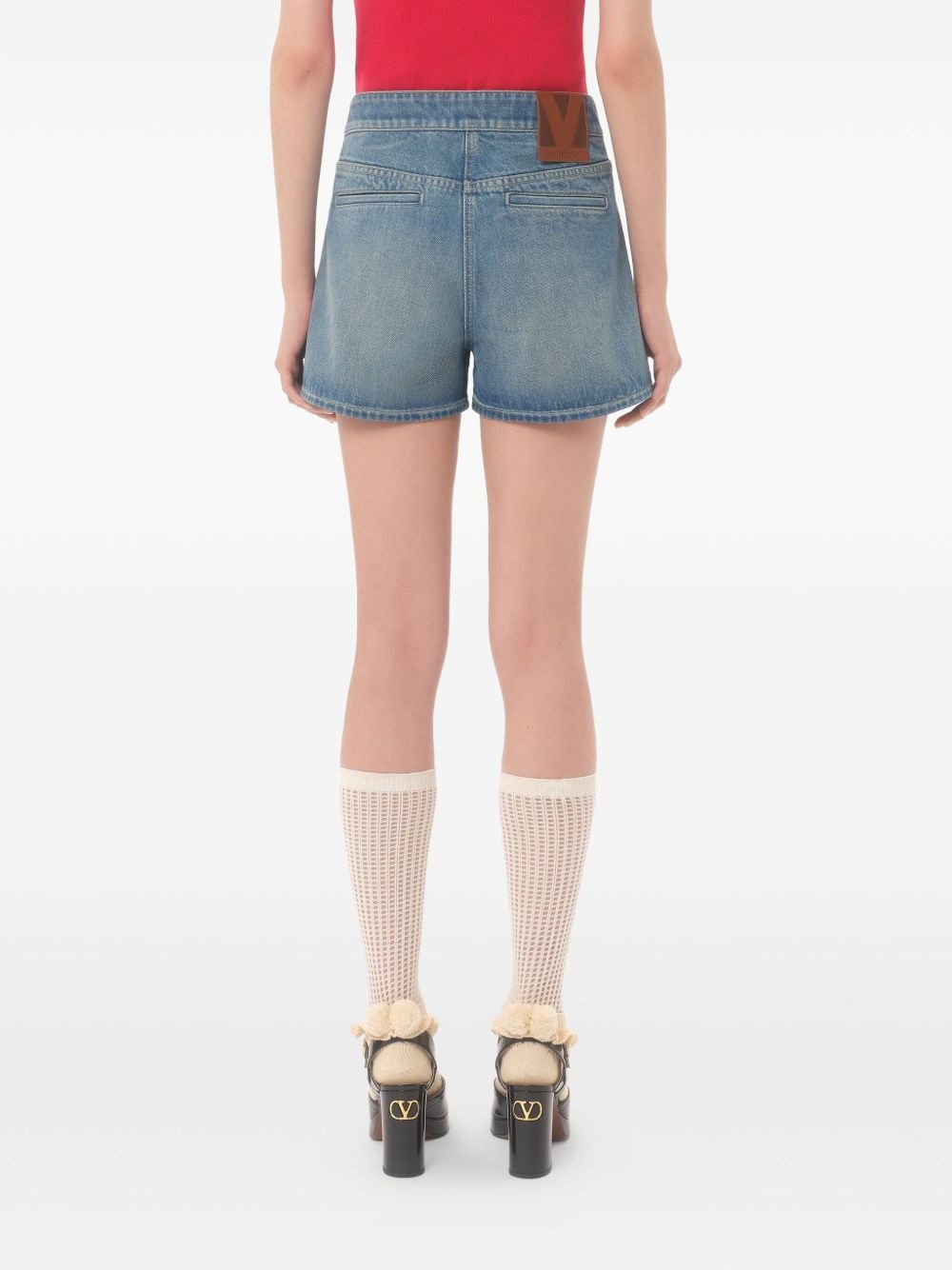 denim shorts - 5