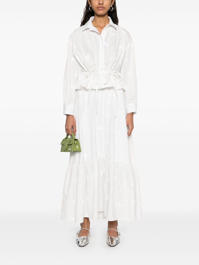 maje floral-embroidered blouse outlook