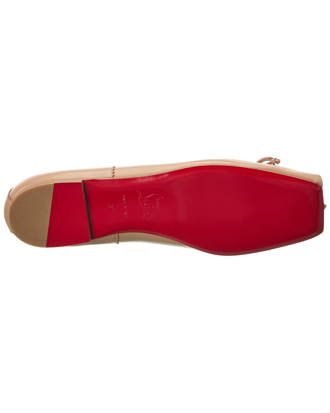 Christian Louboutin Mamadrague Leather Flat - 4