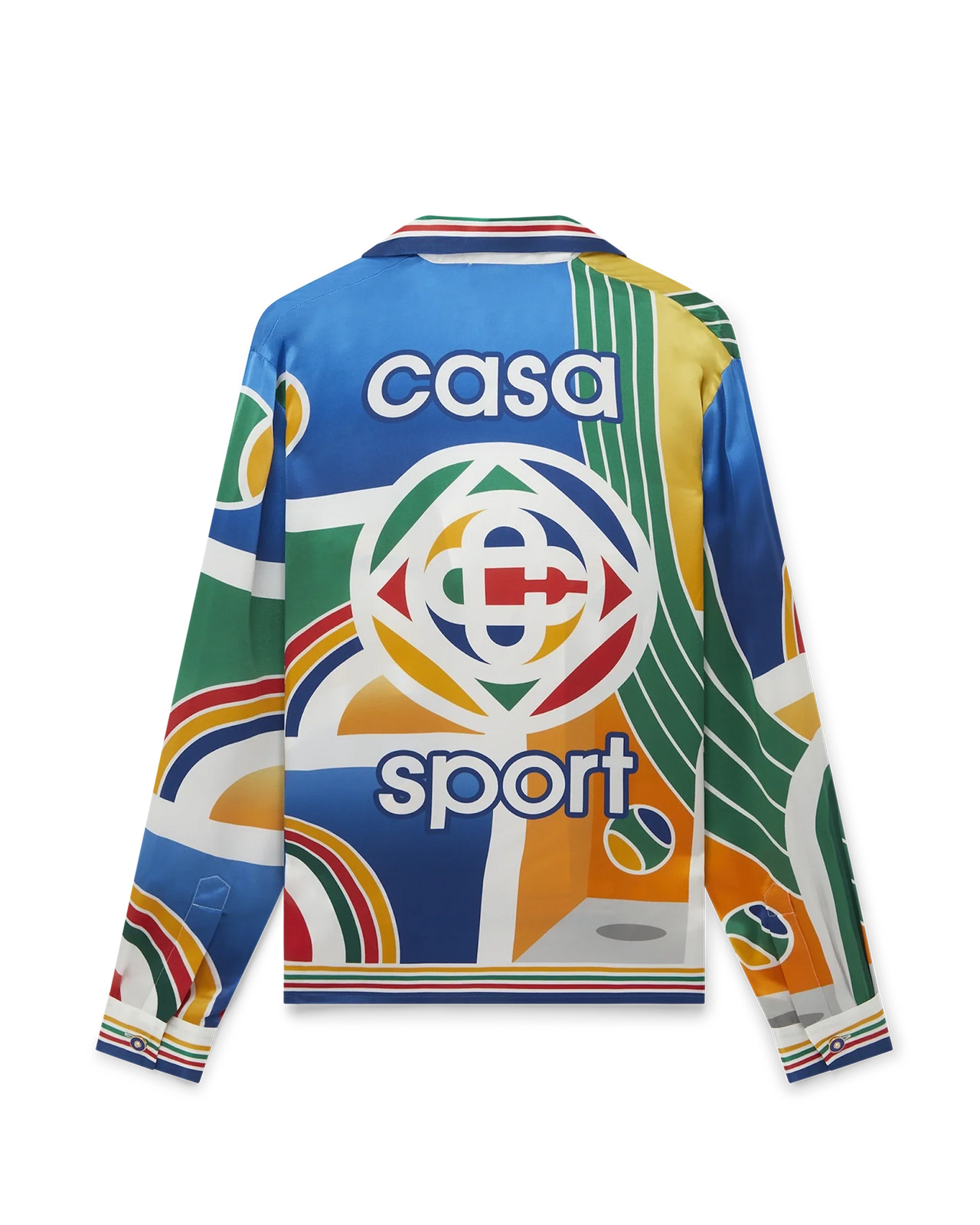 Sport Grid Silk Shirt | Casablanca Paris - 2