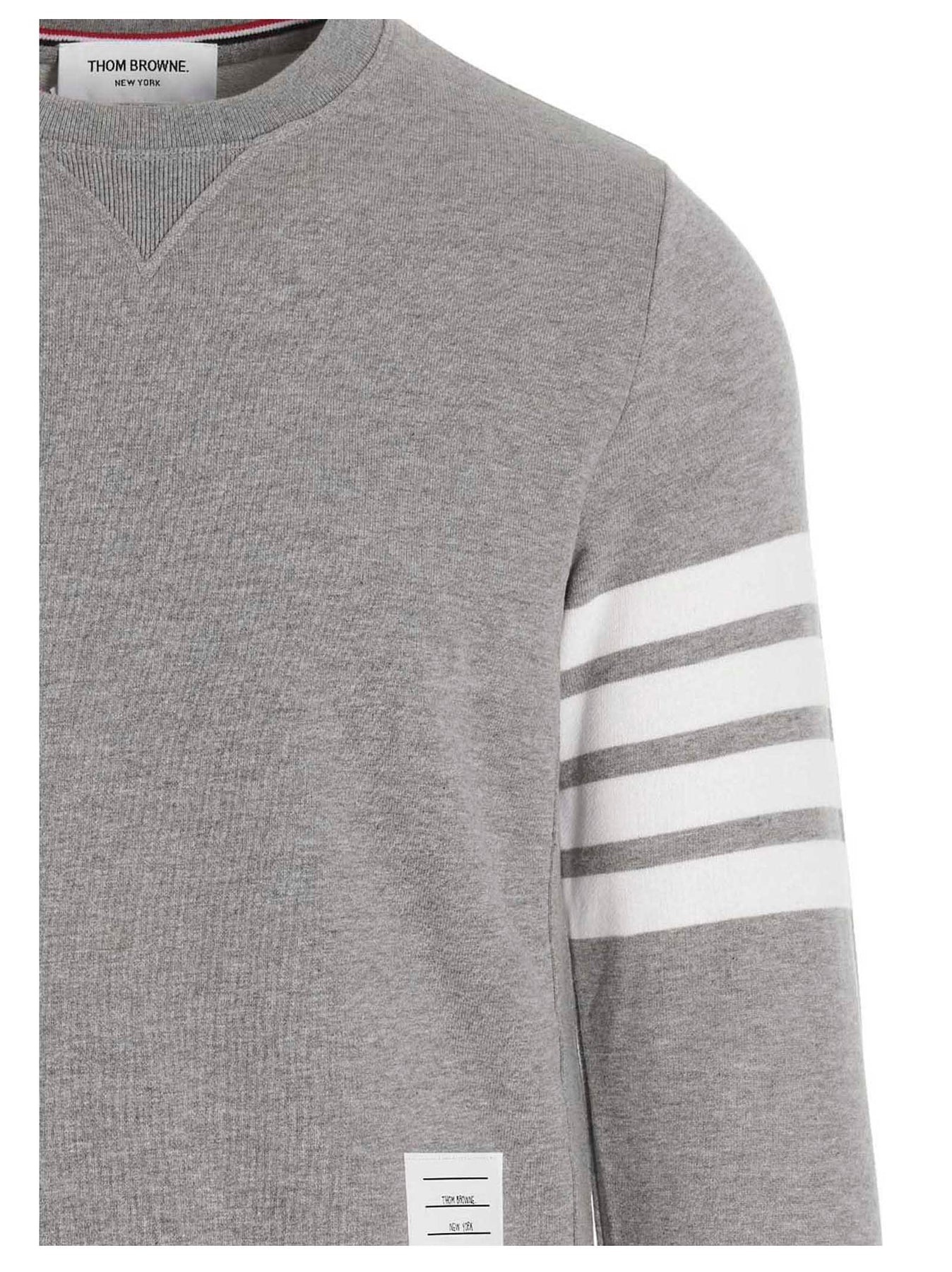 4 Bar Sweatshirt Gray - 3