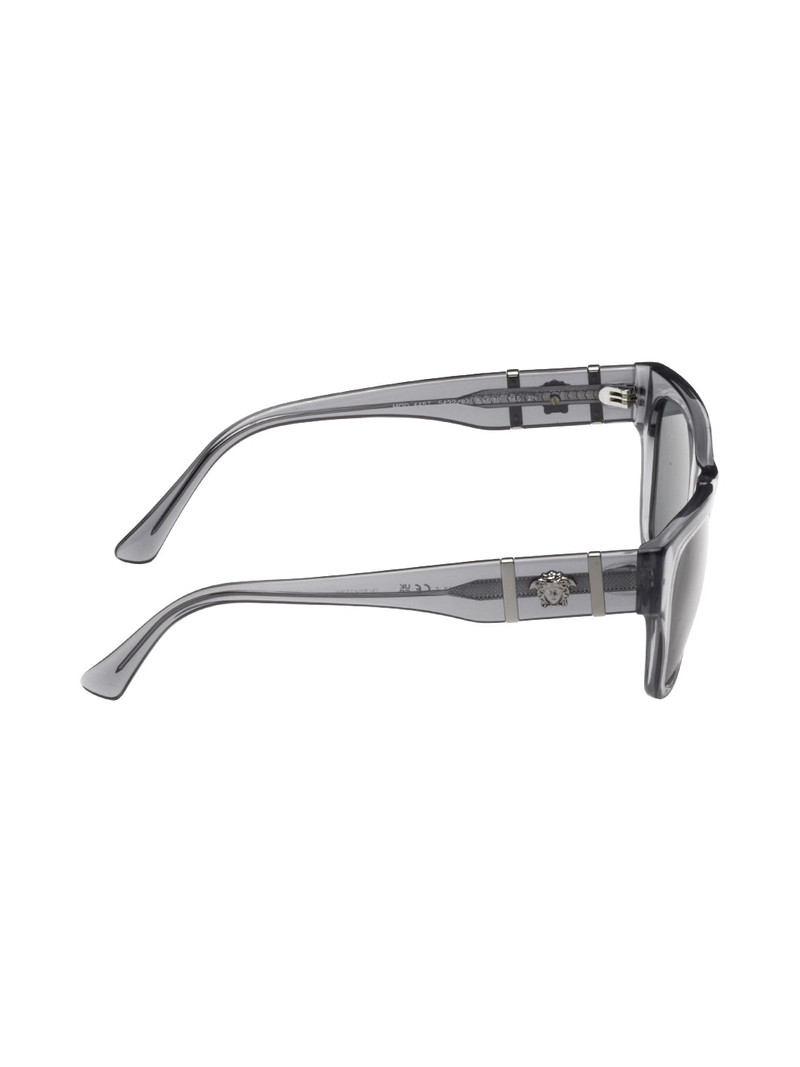 VERSACE Gray Medusa Sunglasses outlook