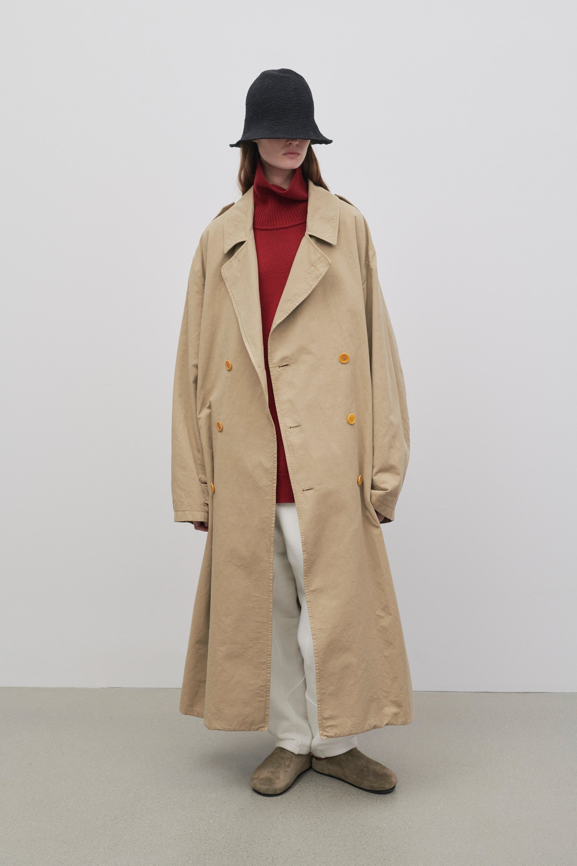 Montrose Coat in Cotton and Linen - 5