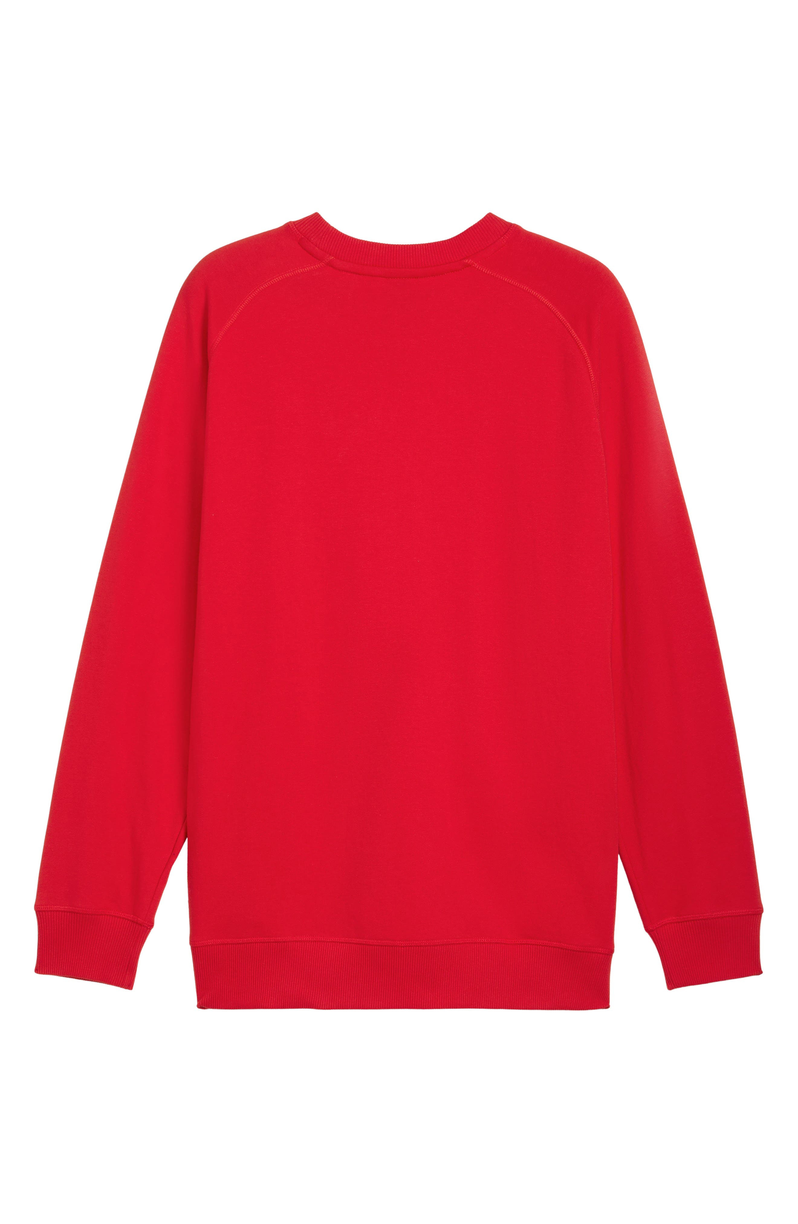 PUMA Scuderia Ferrari Sportswear Shield Crewneck Sweatshirt in Rosso Corsa at Nordstrom - 2