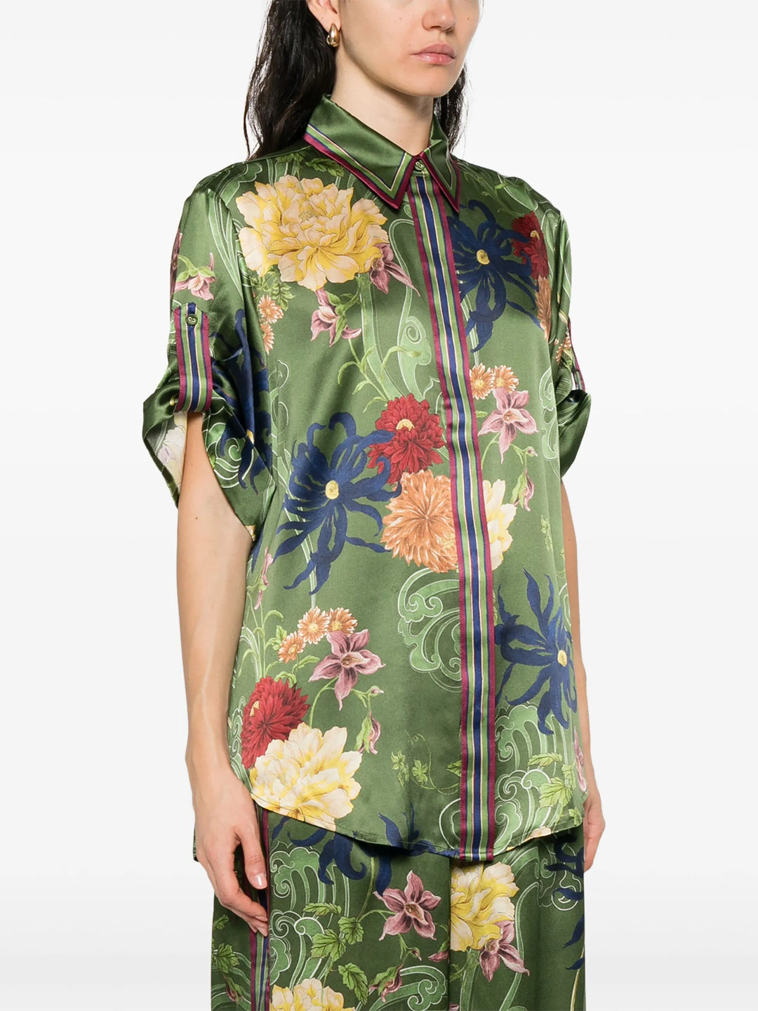 Avery Silk Shirt - 3