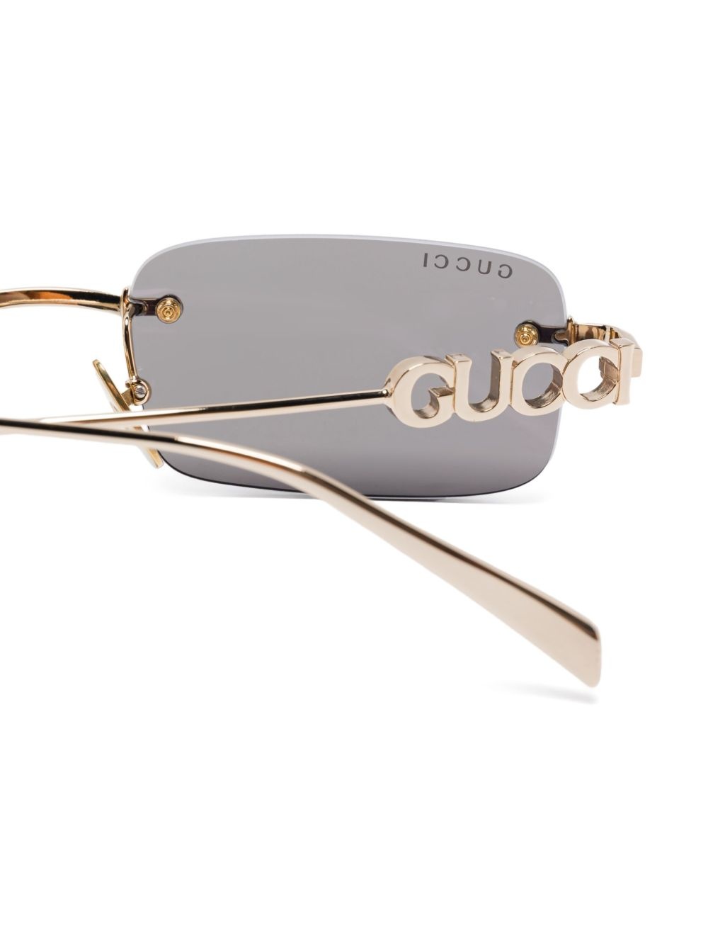 rectangle-frame sunglasses - 3