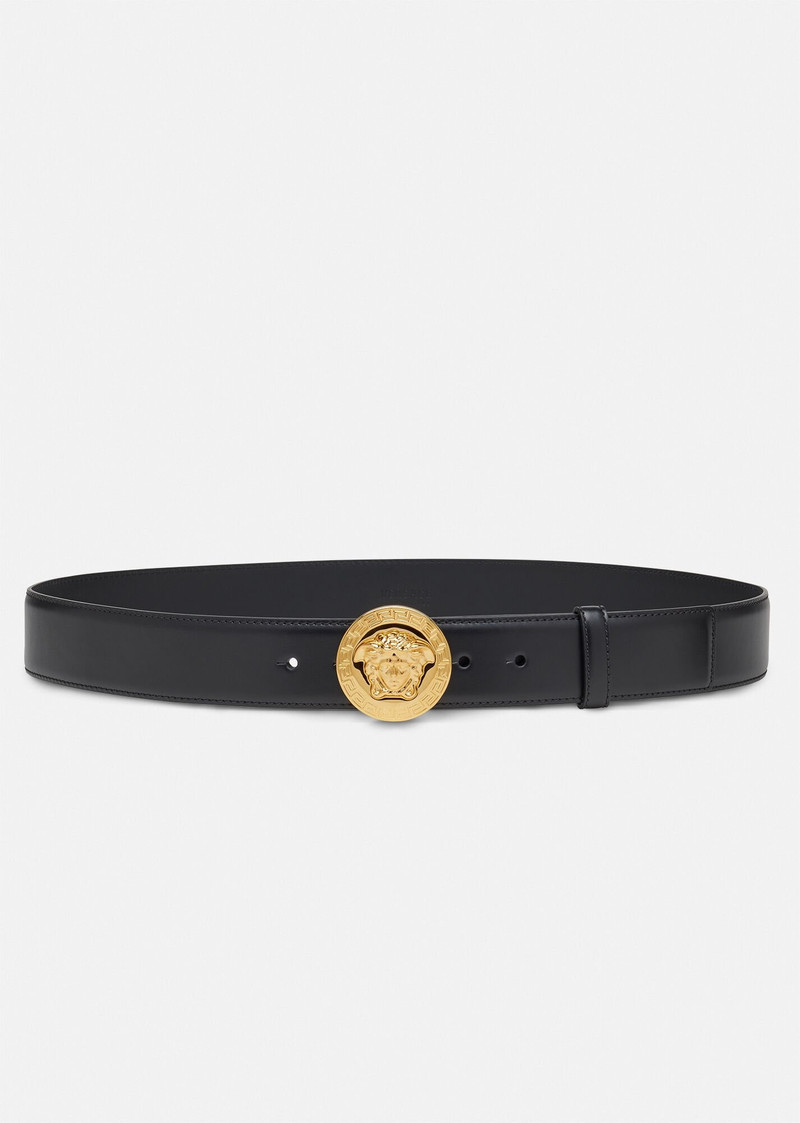 Classic Medusa Leather Belt 1