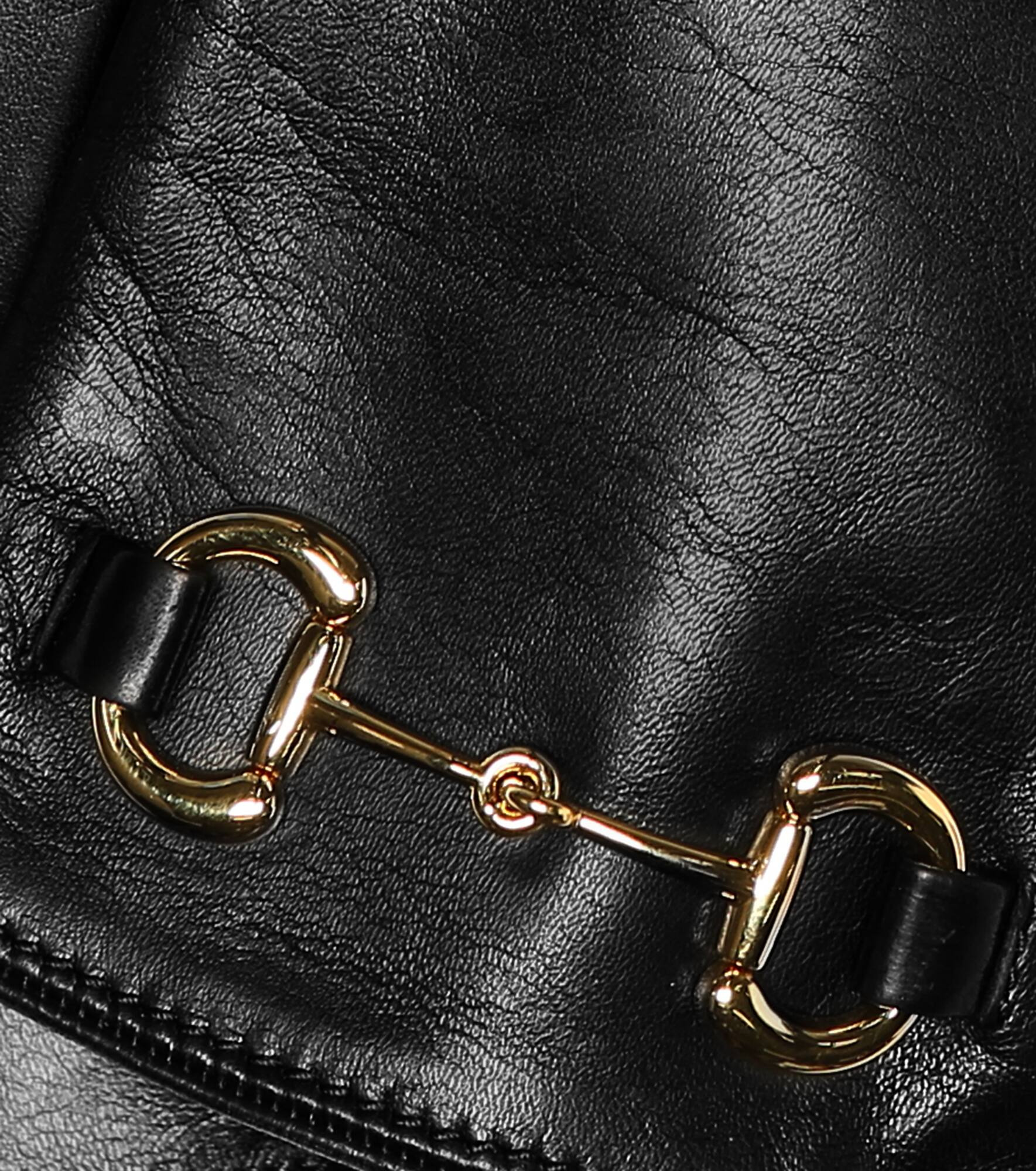 Horsebit leather gloves - 2