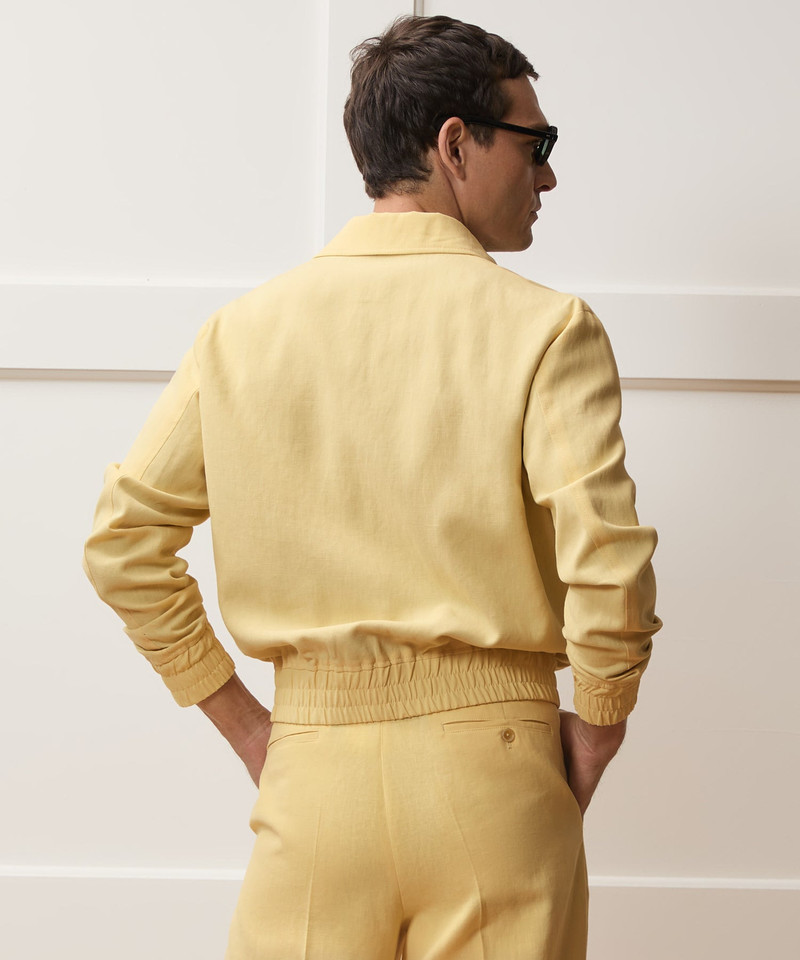 Italian Sueded Linen Ricky Jacket 6