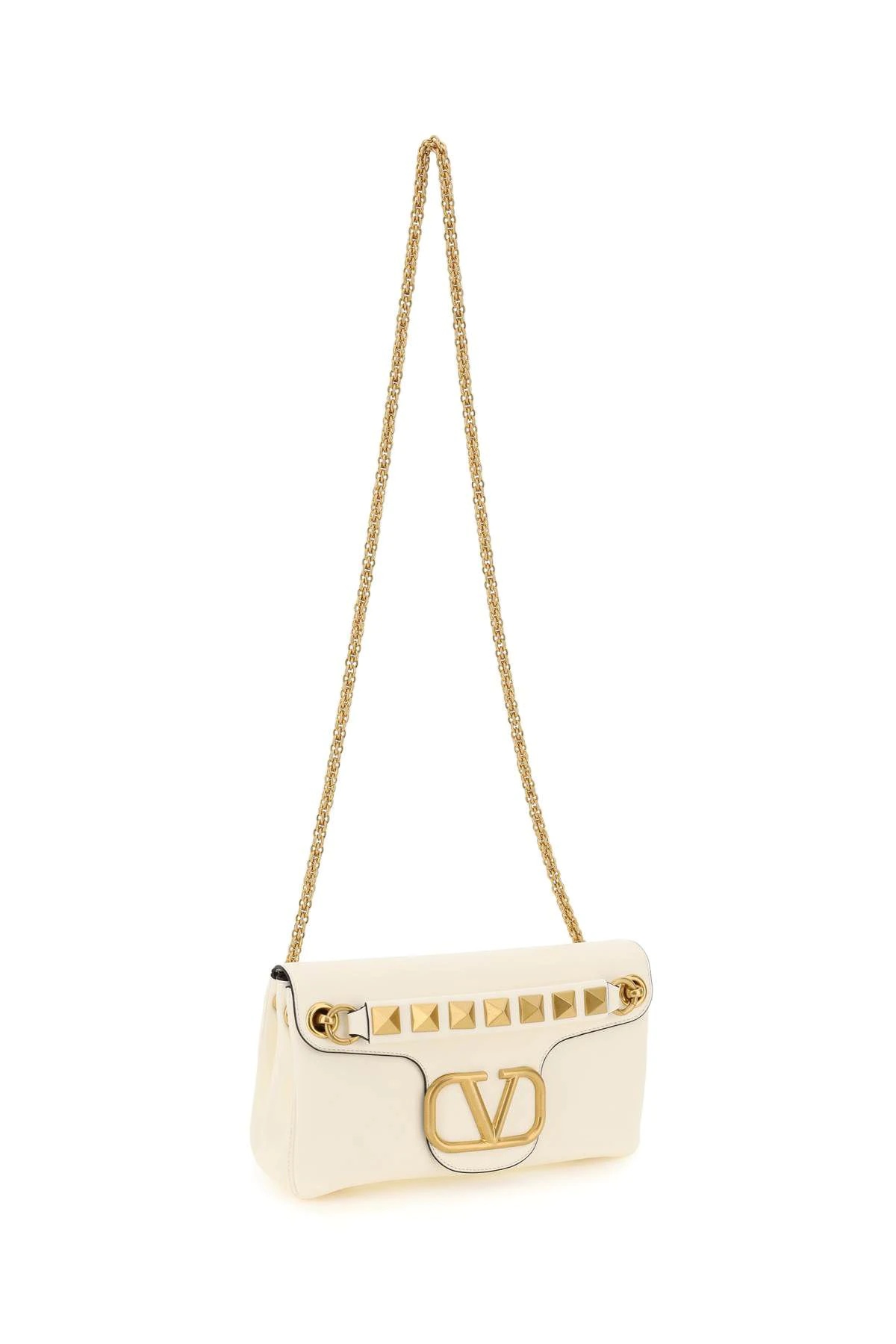 STUD SIGN NAPPA LEATHER BAG - 3