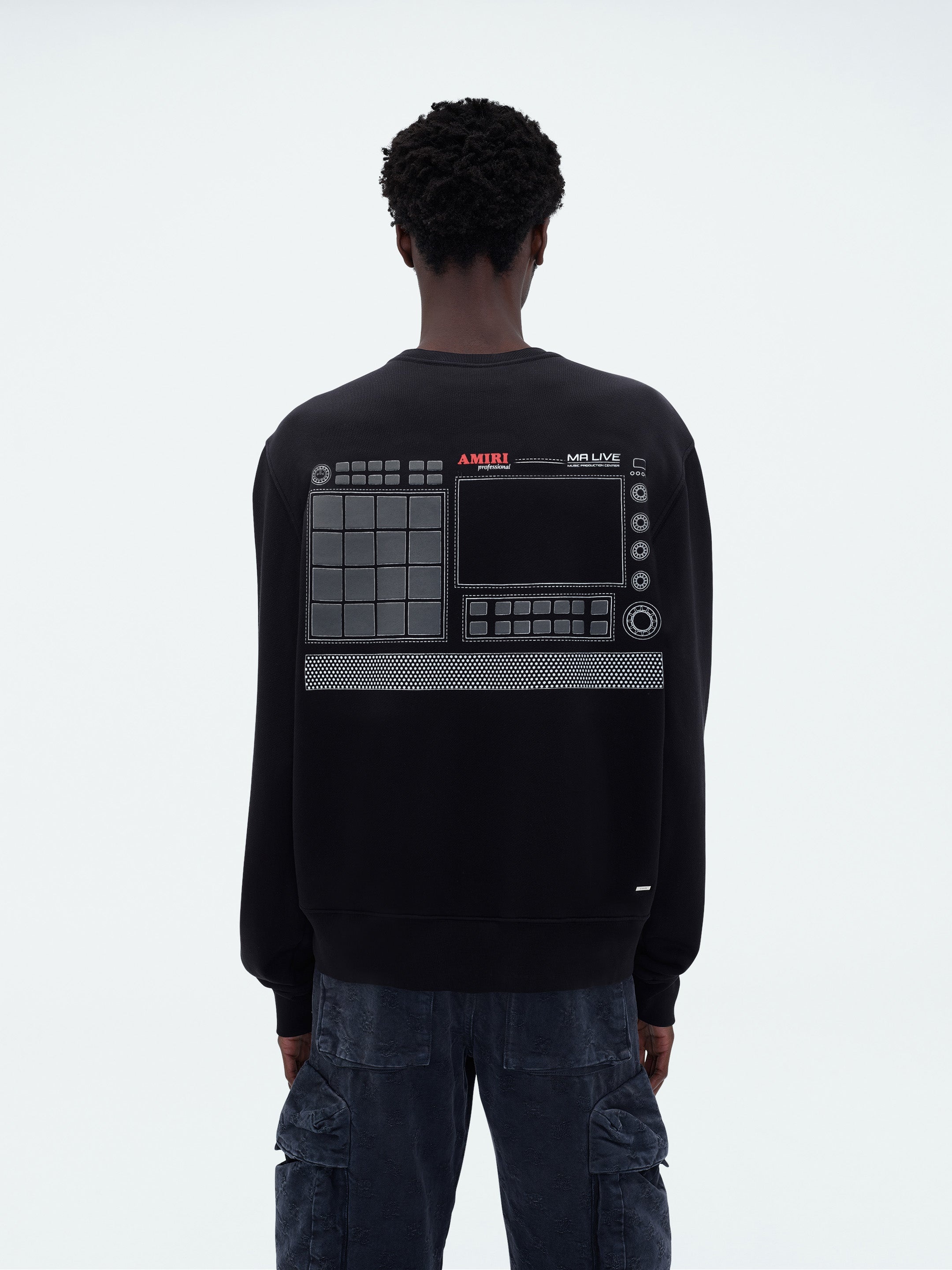 AMIRI DRUM MACHINE CREW - 4