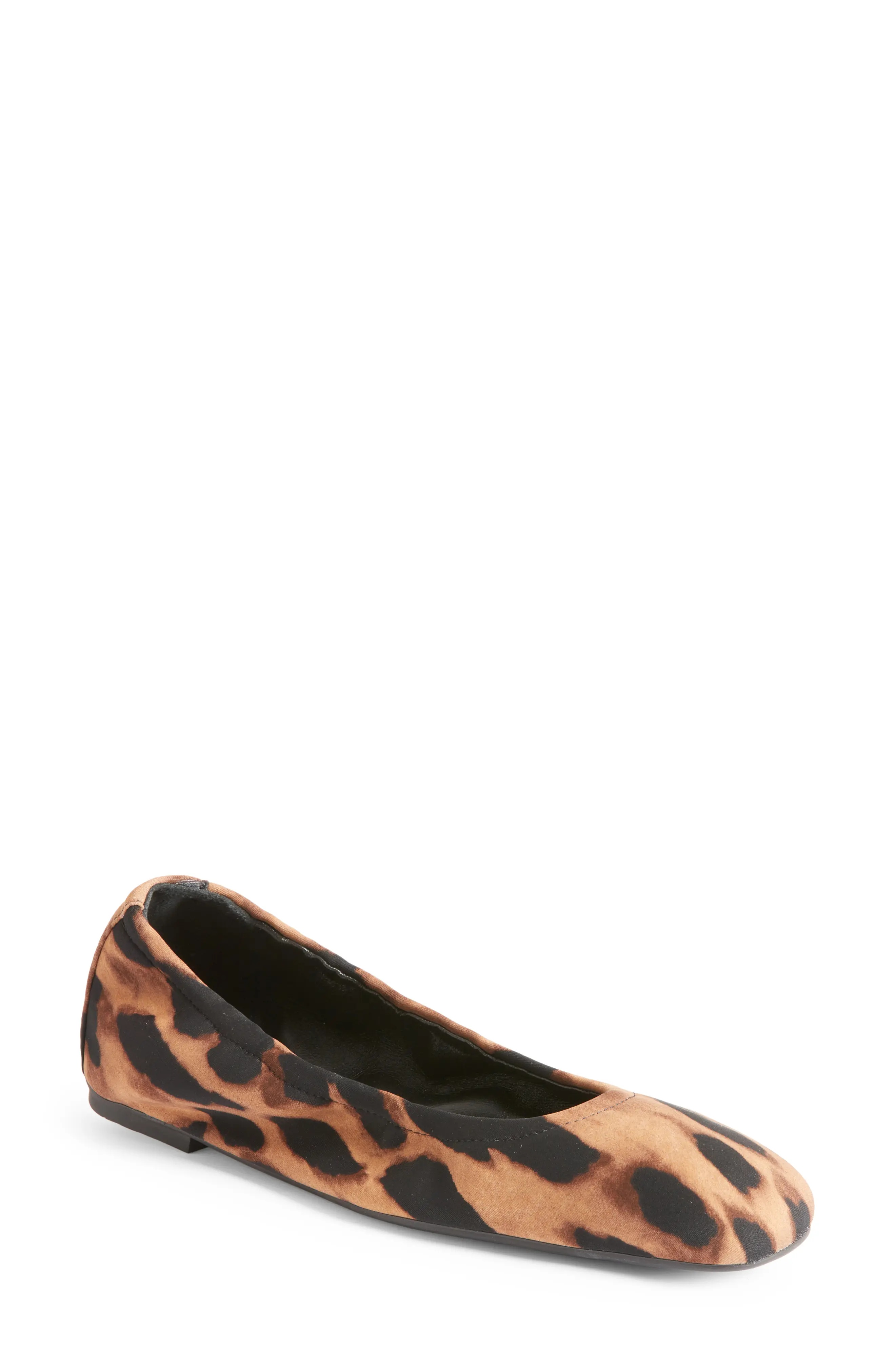 Leopard Print Ballet Flat - 1