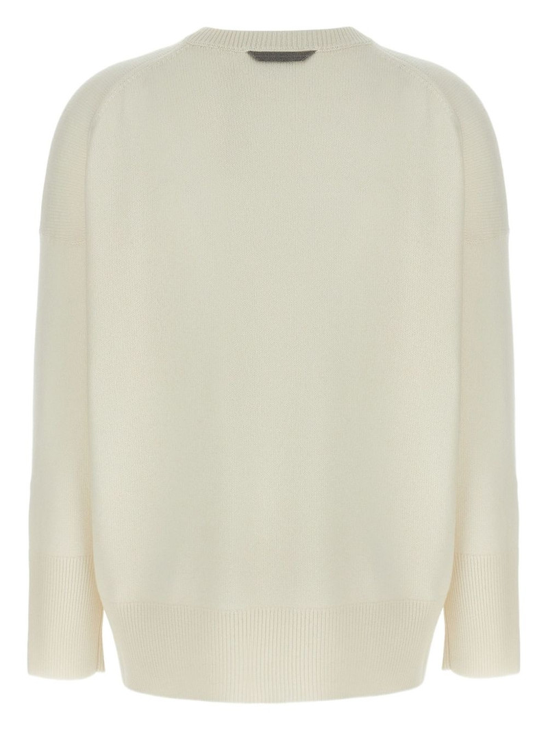 Brunello Cucinelli Monili-chain cashmere sweater outlook