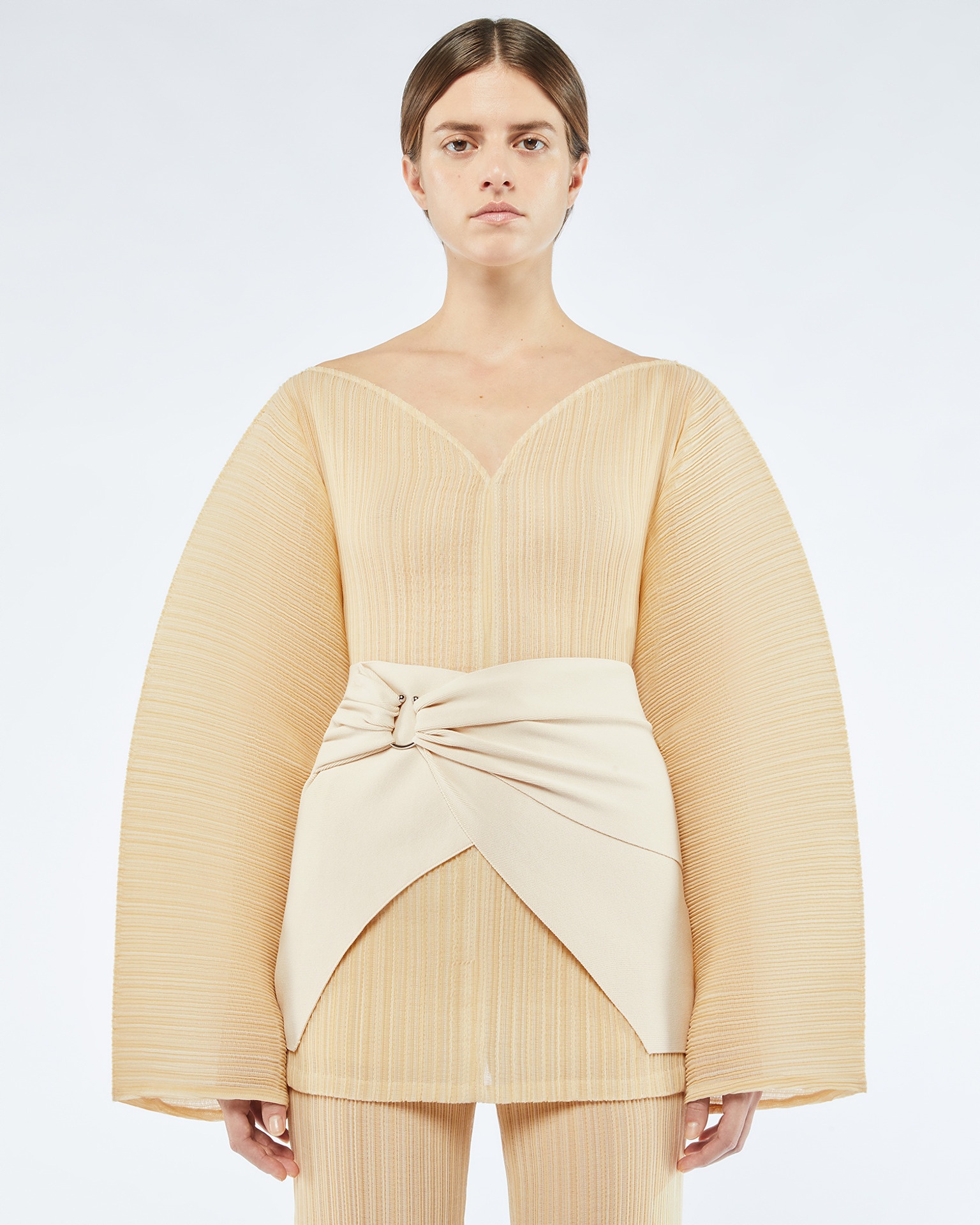 HALINA - Wrap belt - Vintage creme - 2