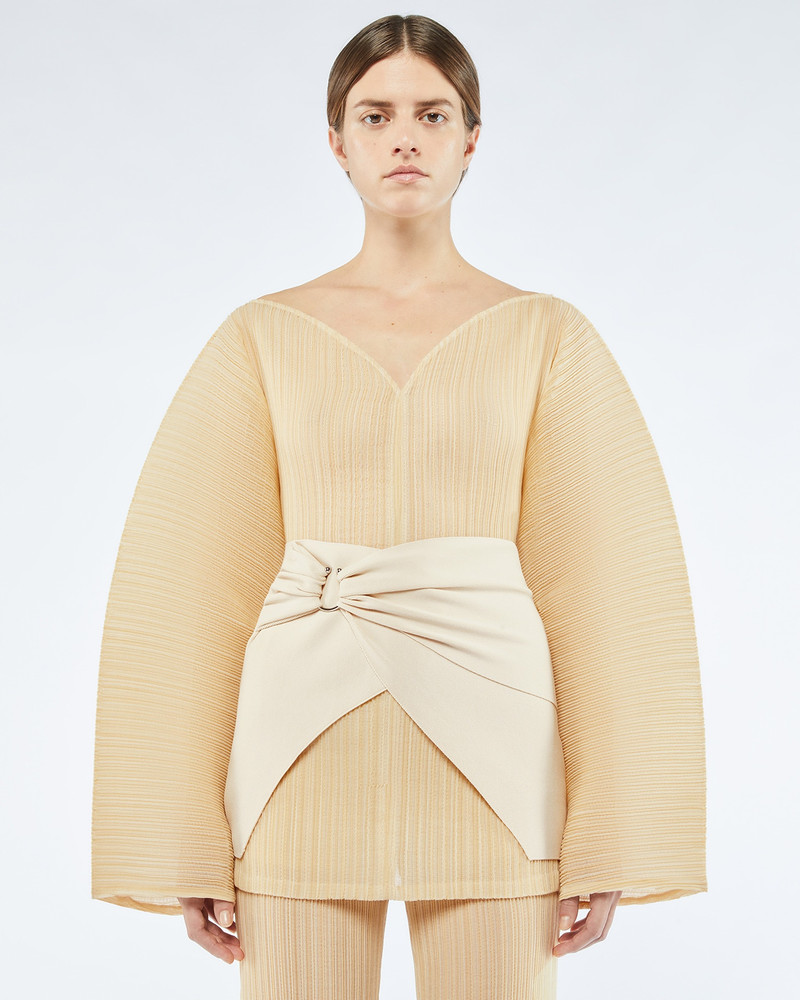 Nanushka HALINA - Wrap belt - Vintage creme outlook