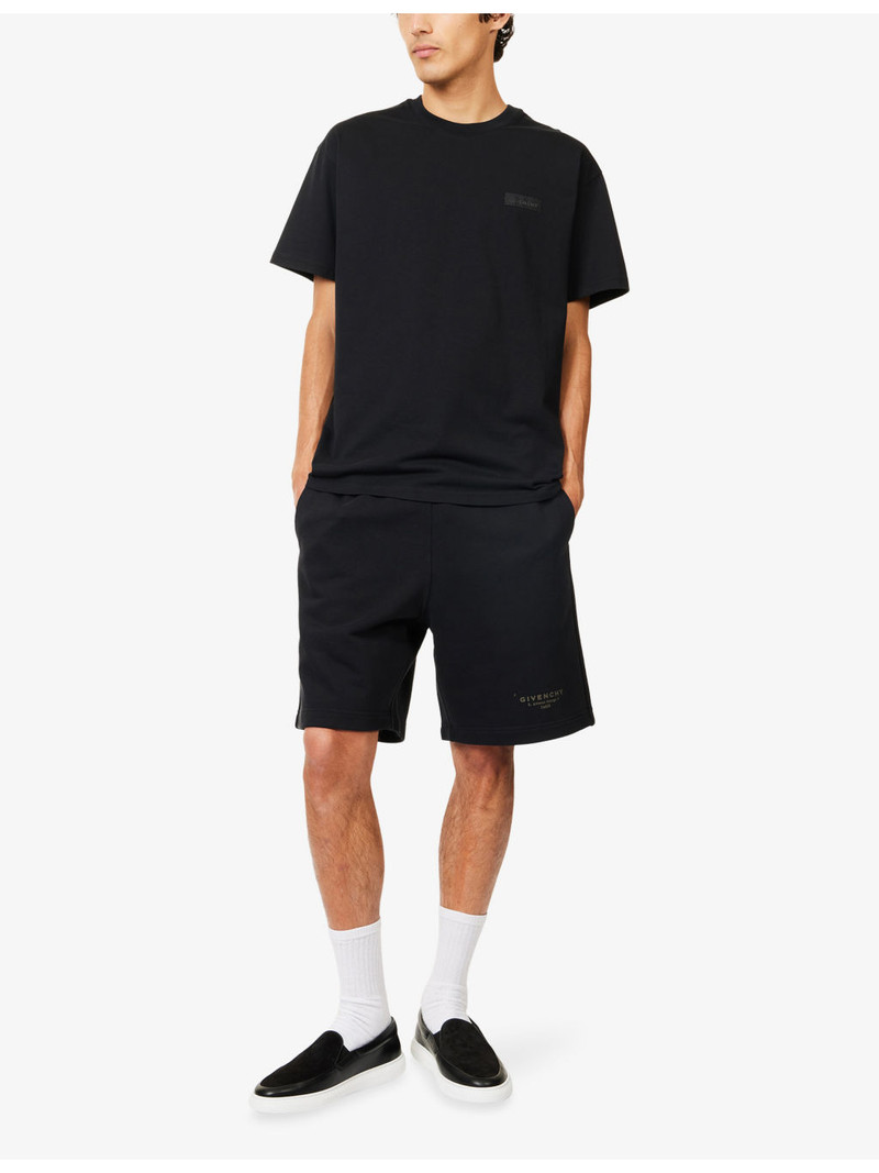 Givenchy Regular-Fit Brand-Patch Cotton-Jersey T-shirt outlook