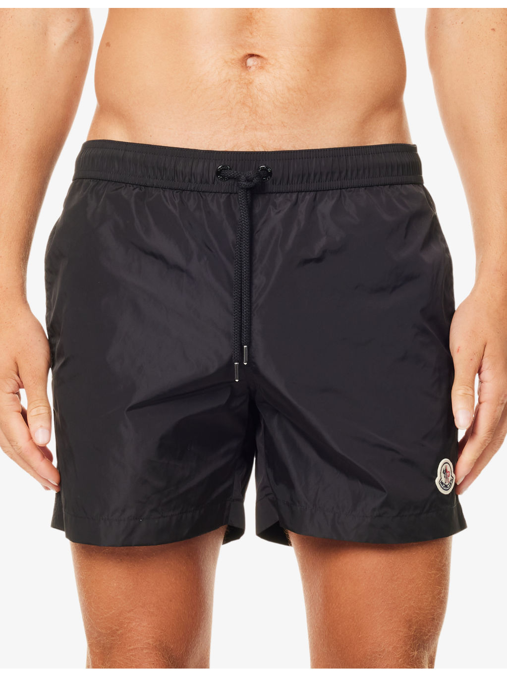 Logo-Patch Relaxed-Fit Swim Shorts - 3