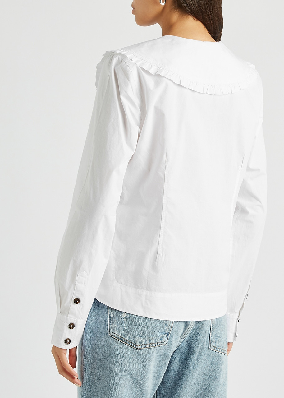 Cotton-poplin shirt - 3