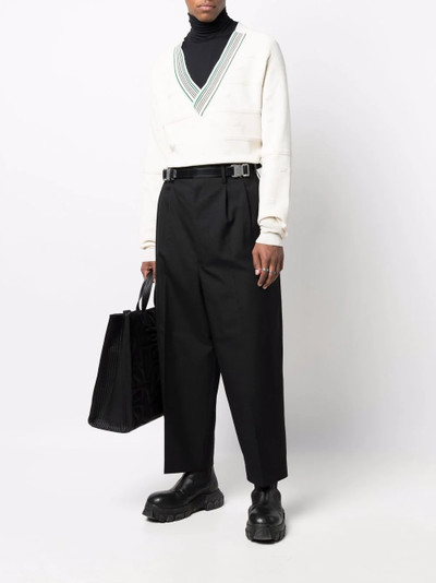 Junya Watanabe MAN wide-leg tailored trousers outlook