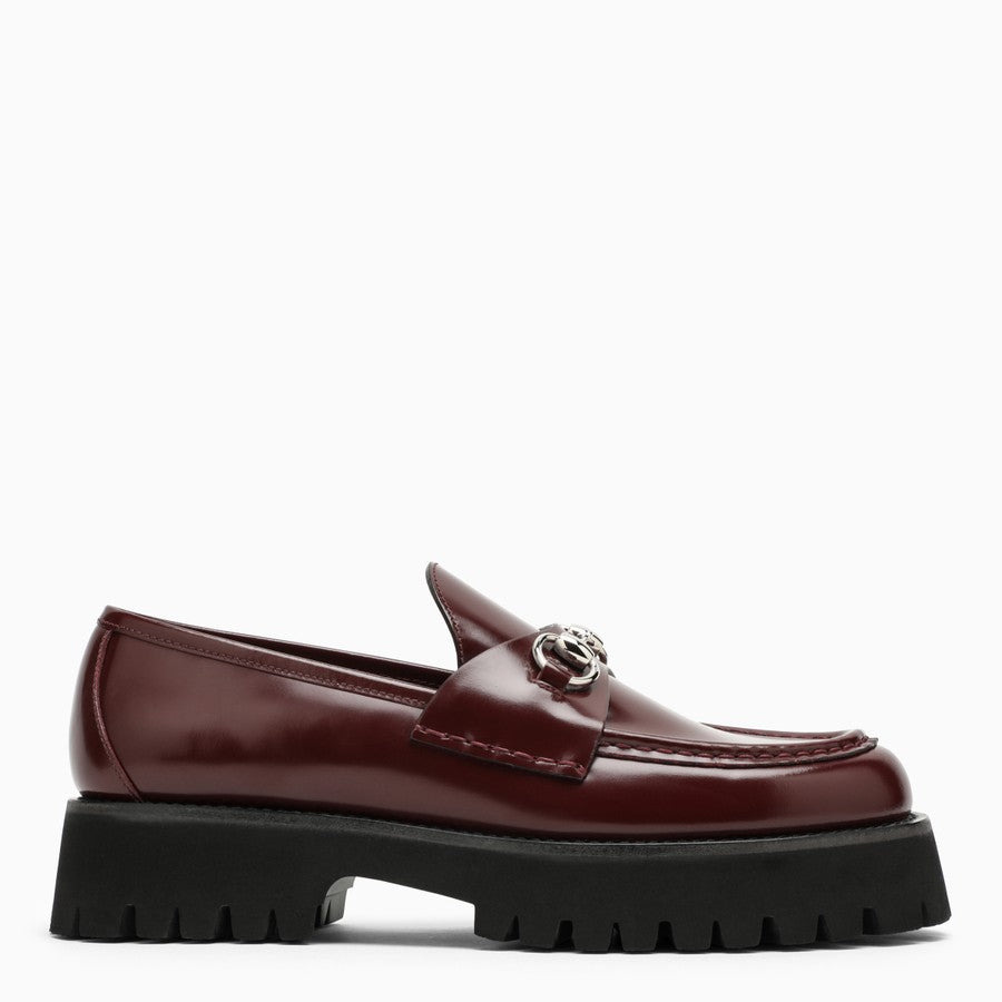Gucci Women Bourdeaux Moccasin With Horsebit - 3