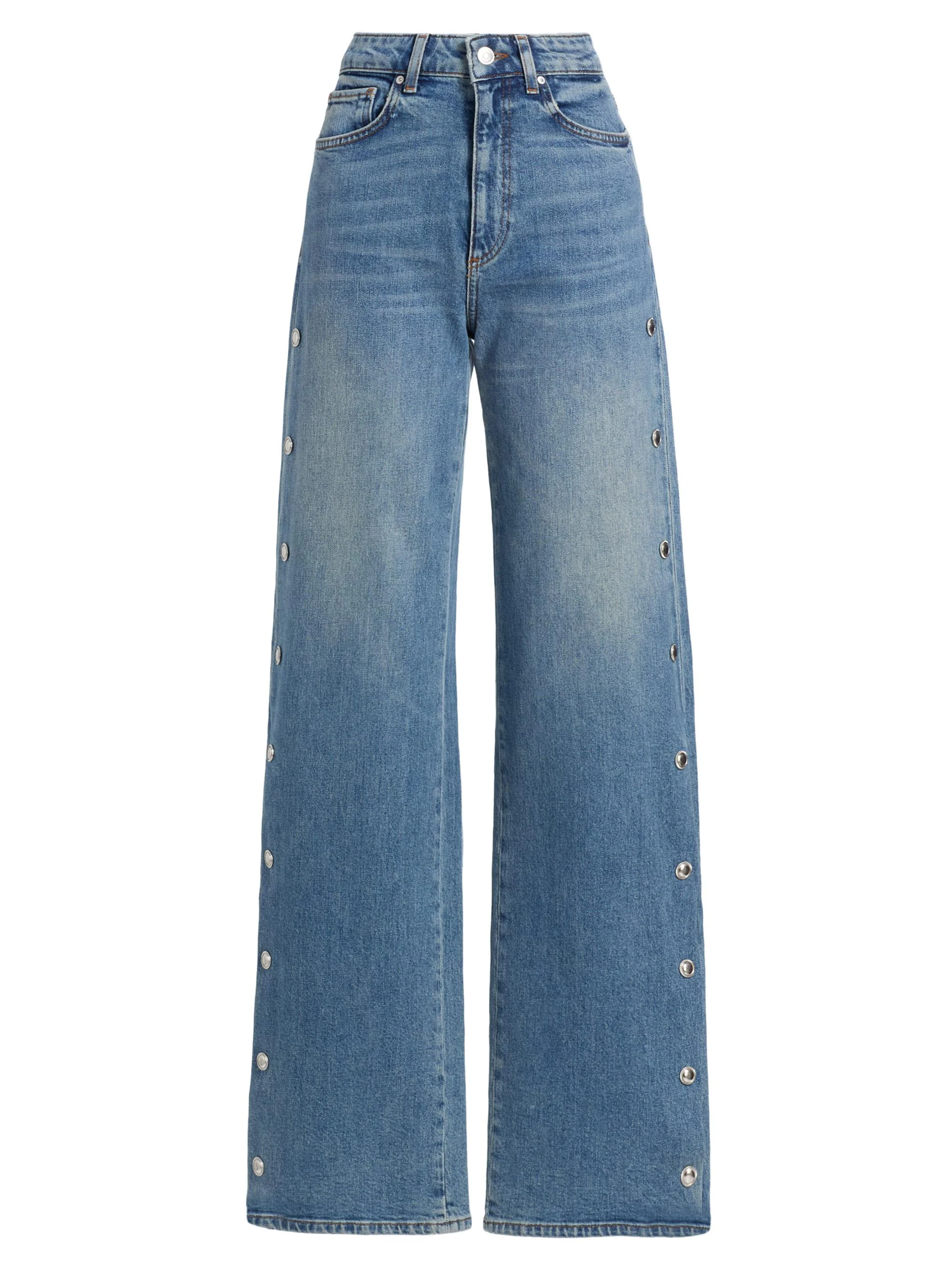 Women's Sasha Side-Seam Snap Jeans - Cruising - 1