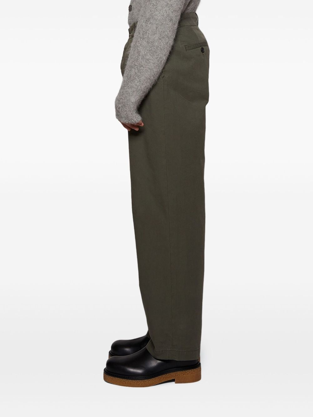 straight-leg trousers - 4