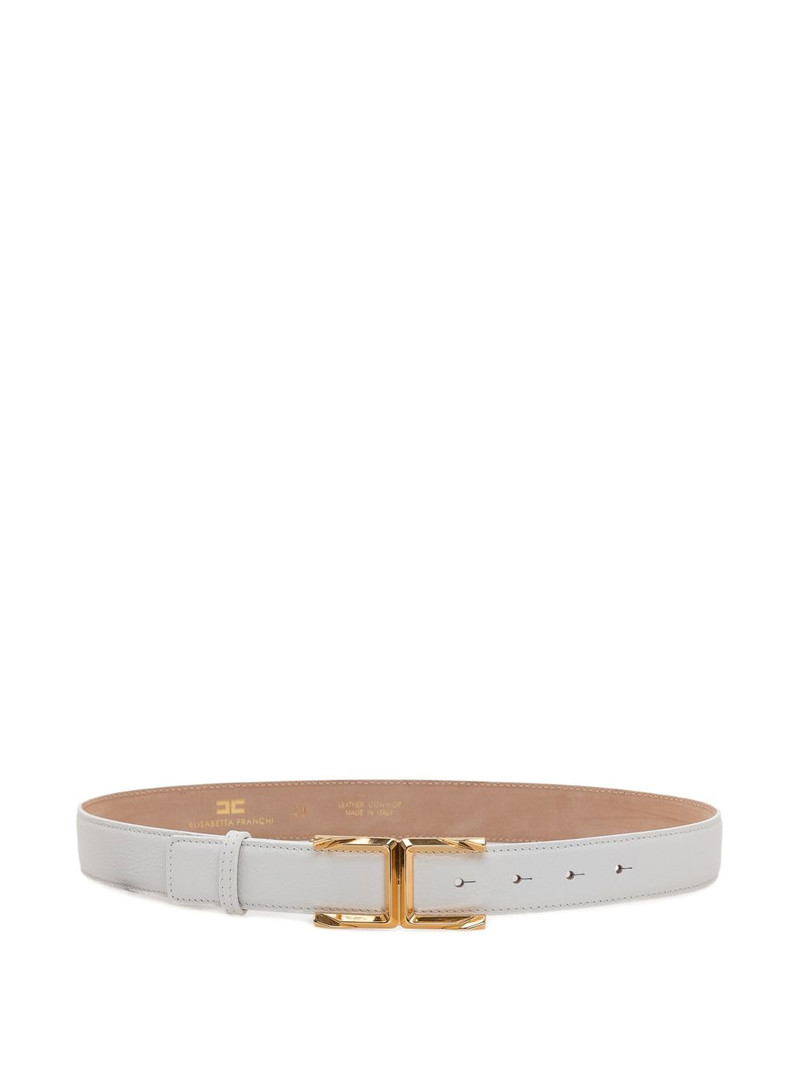 logo buckle belt 1