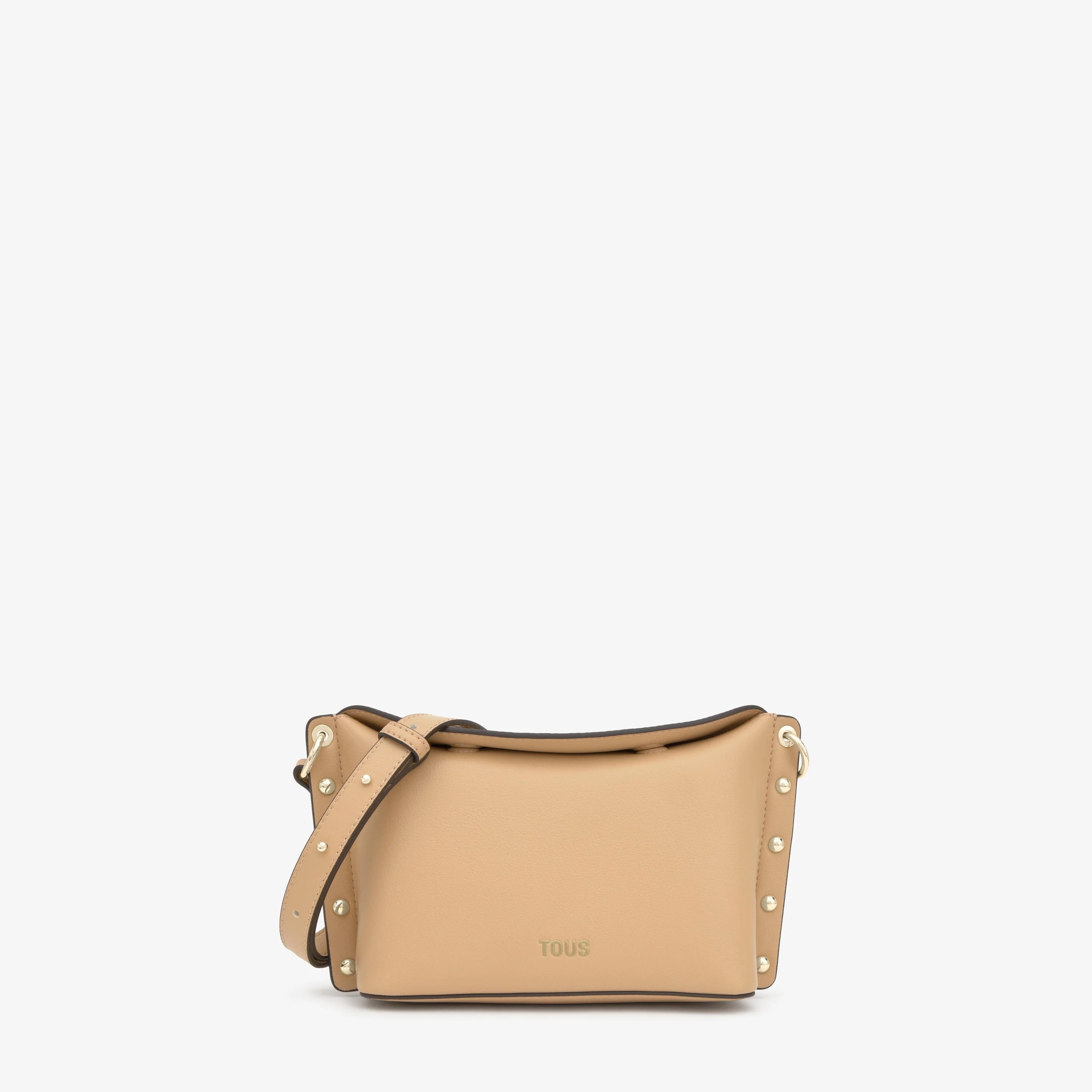 Small sand-colored Crossbody bag TOUS Jewelry Studs - 1