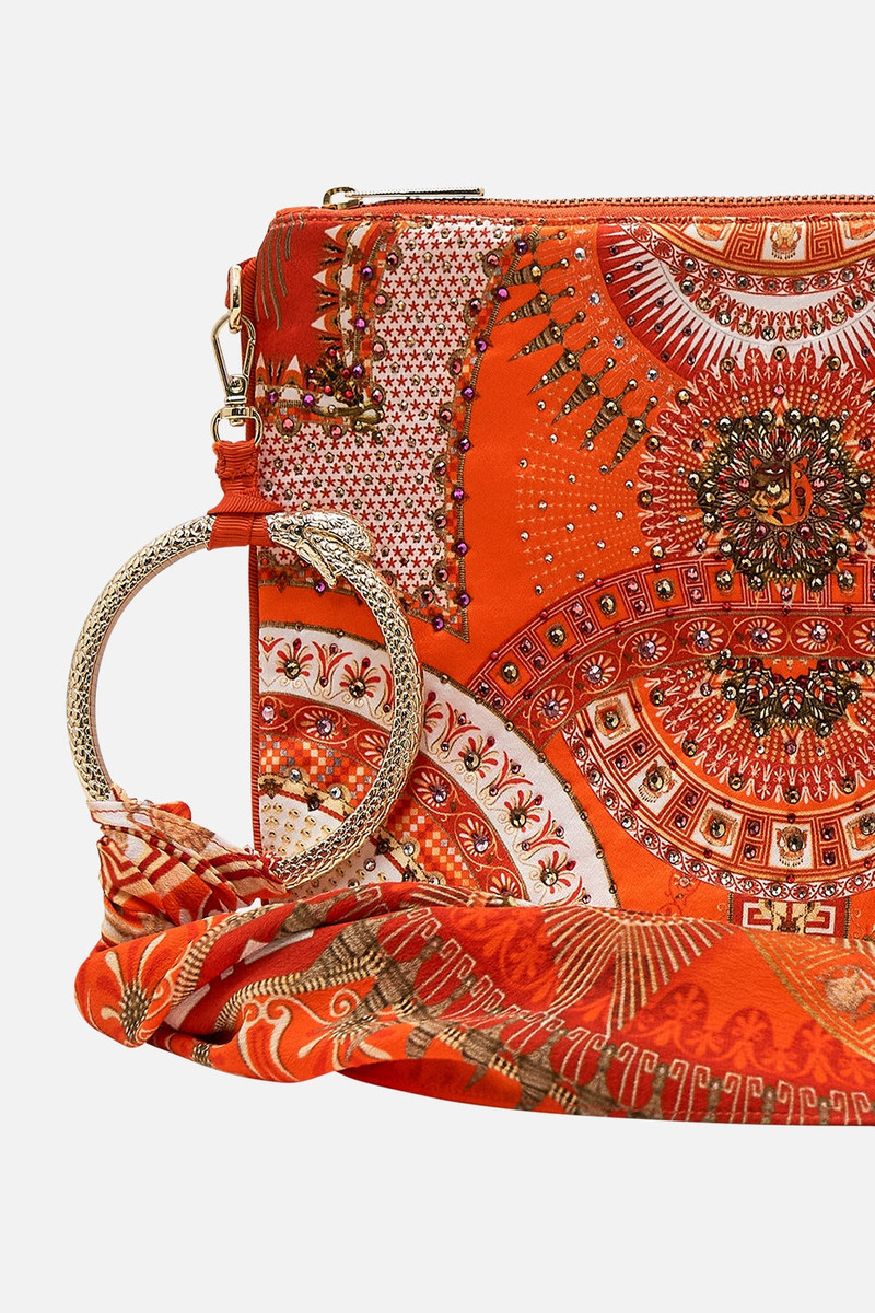 CAMILLA RING SCARF CLUTCH outlook