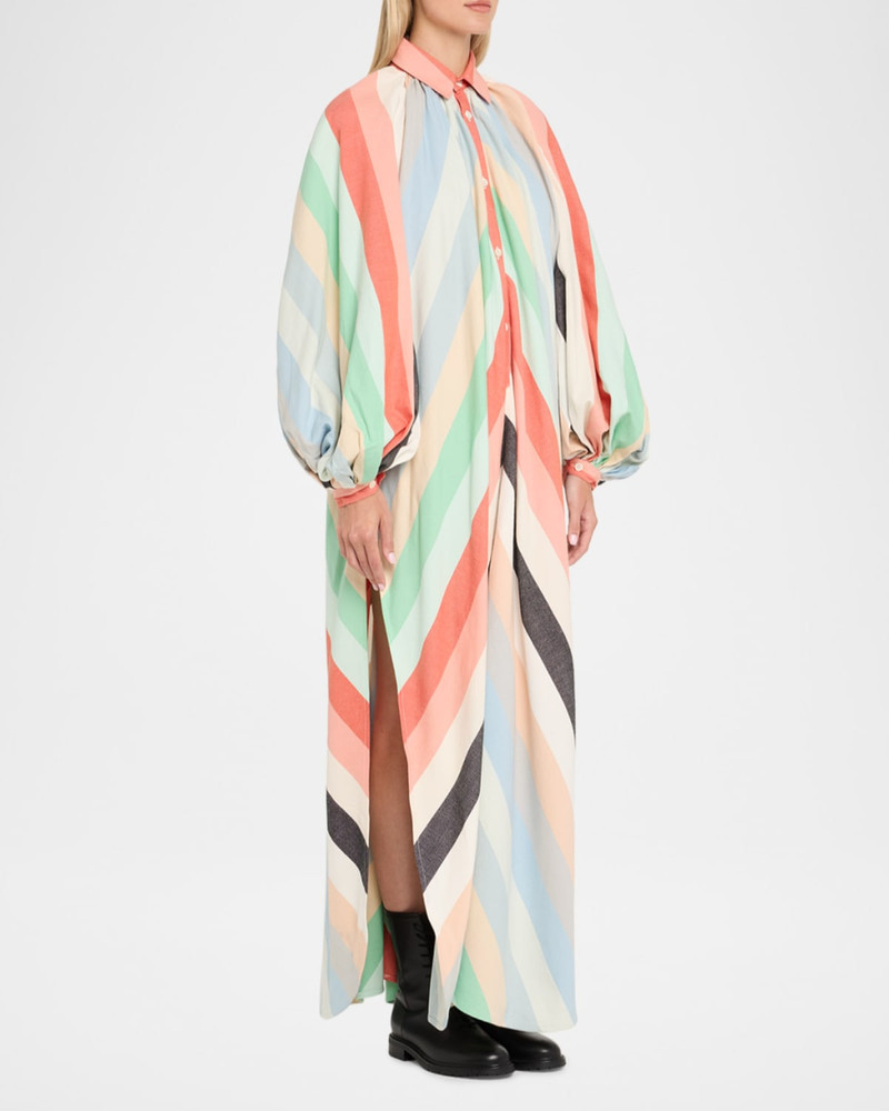 The Touareg Dress with Balloon Sleeves 4