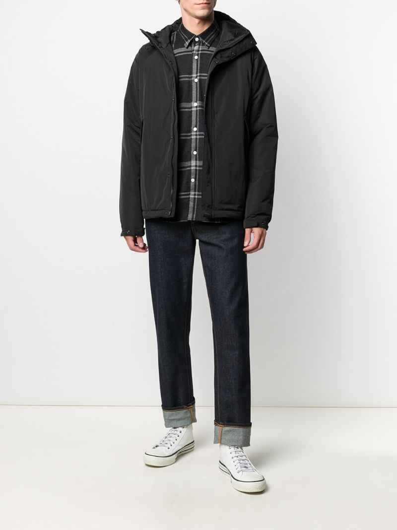 Aspesi zip-up hooded jacket | REVERSIBLE