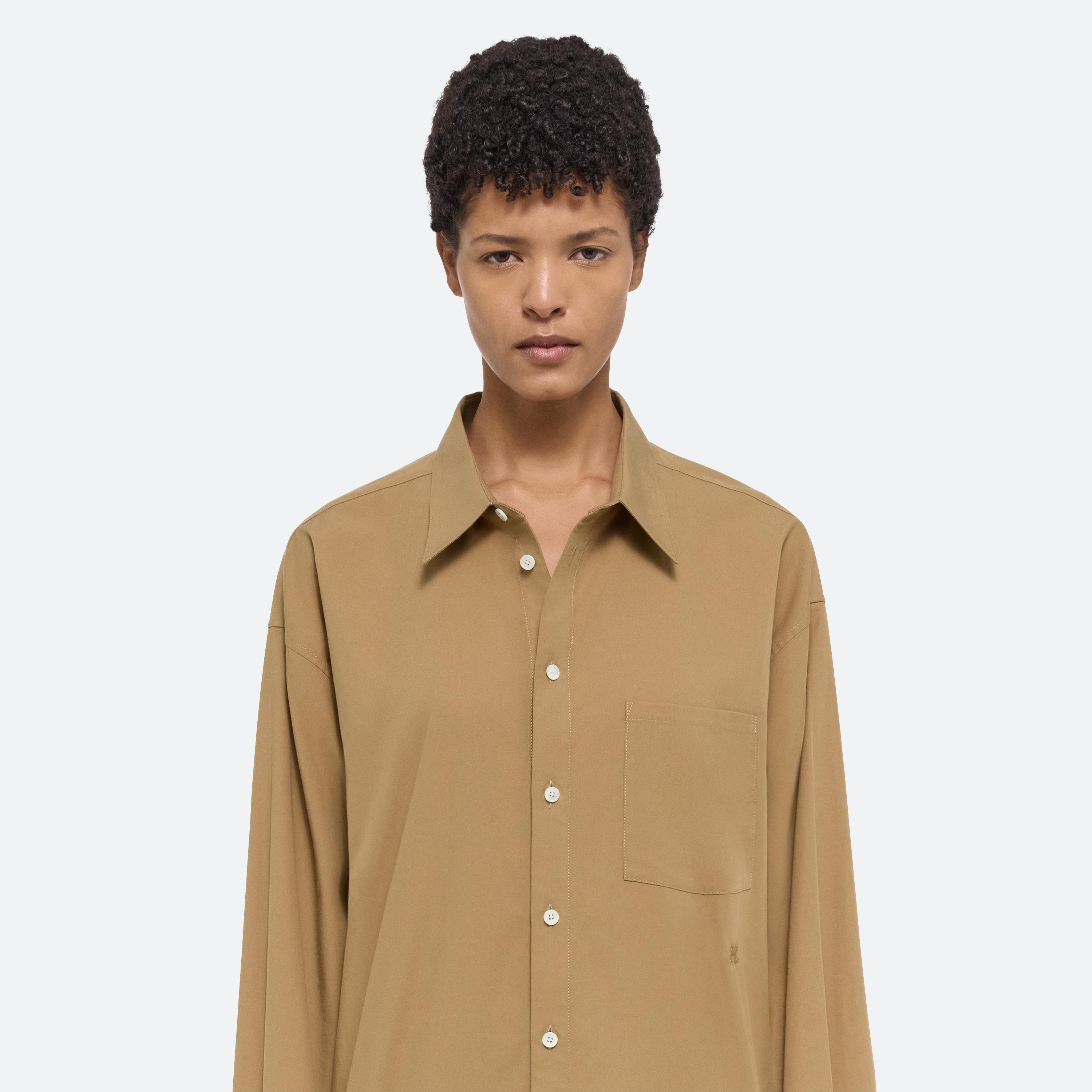 OVERSIZED SHIRT SOFT BROAD POPLIN - 11