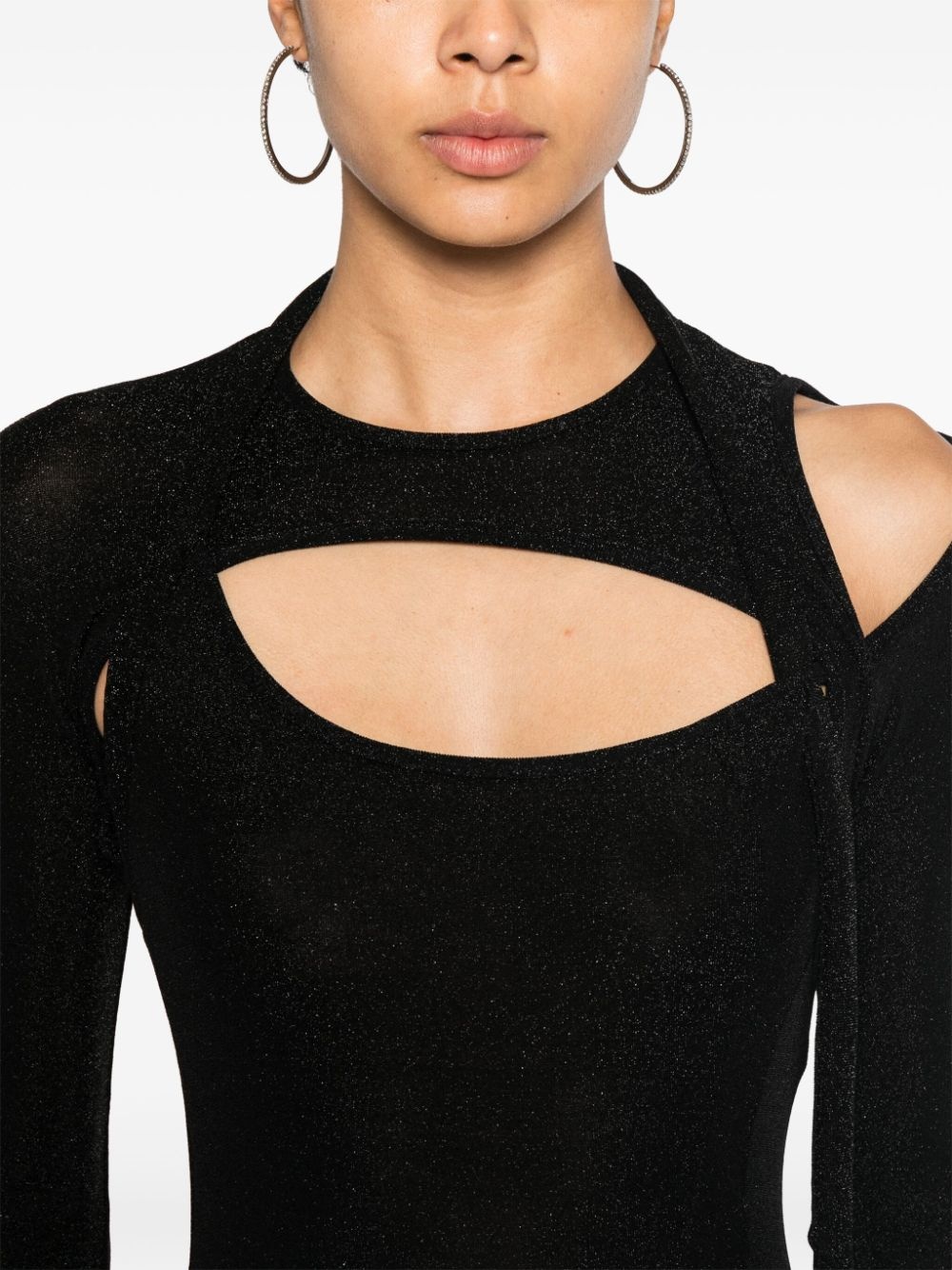 オールインワン・サロペット Ottolinger Mini Dress With Cut-Out Design OTTOLINGER cut-out mini dress | REVERSIBLE