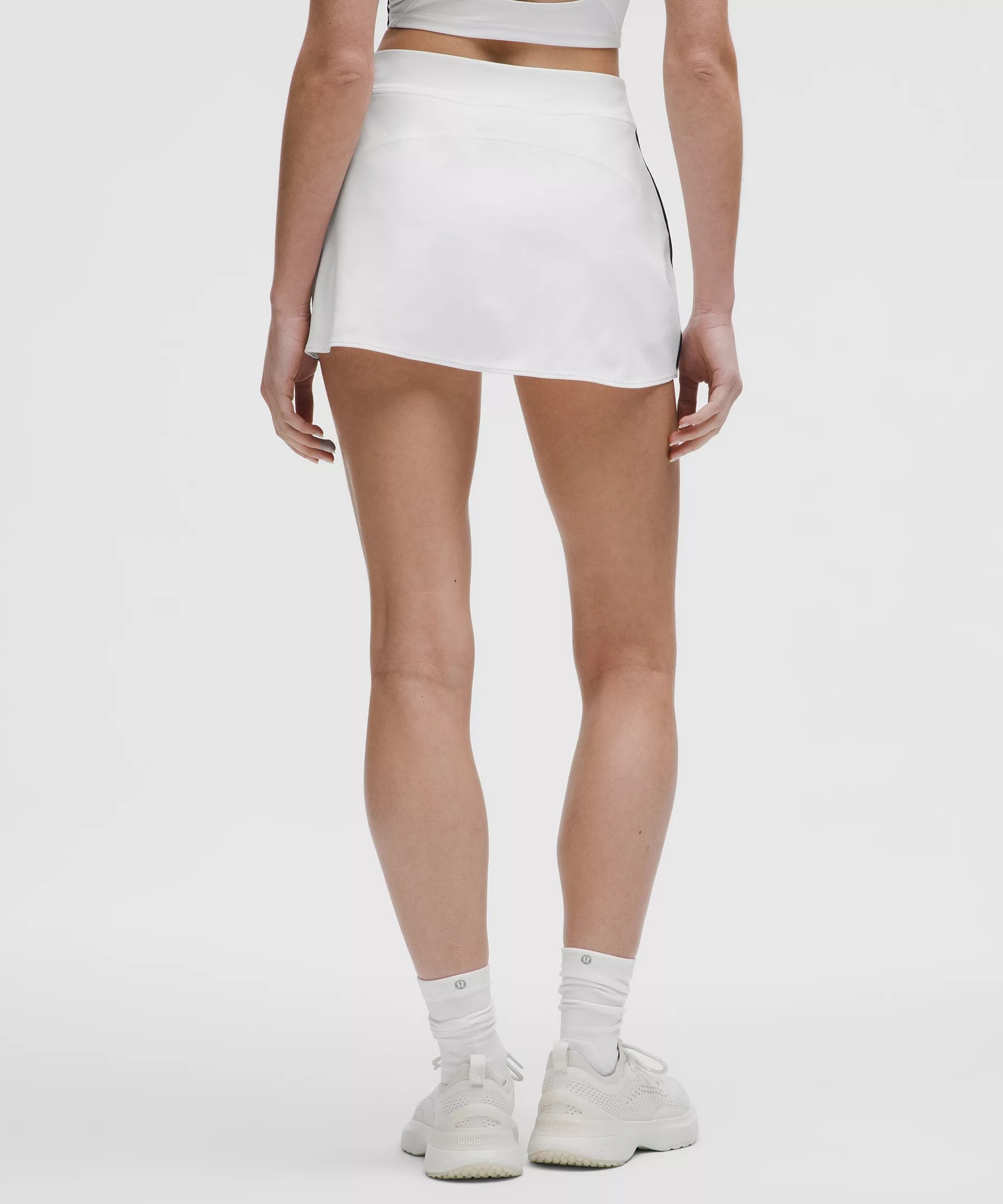 High-Rise Lined Mini Skirt - 3