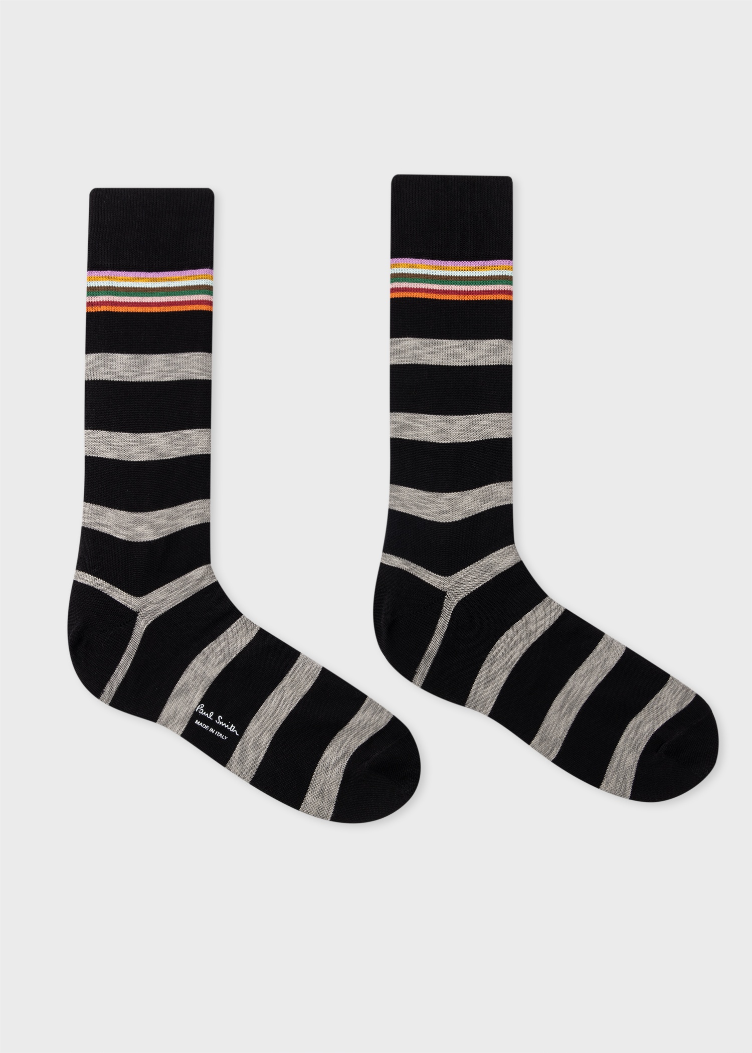Marl Stripe Socks Three Pack - 4