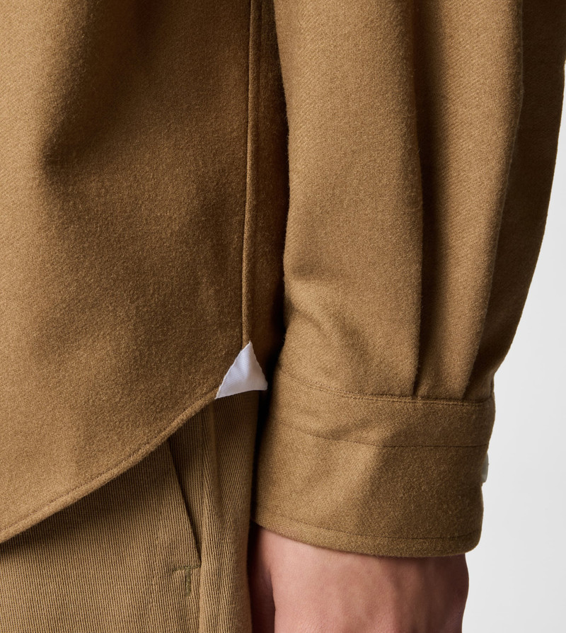 SHIRT IN FLANNEL - BEIGE 3