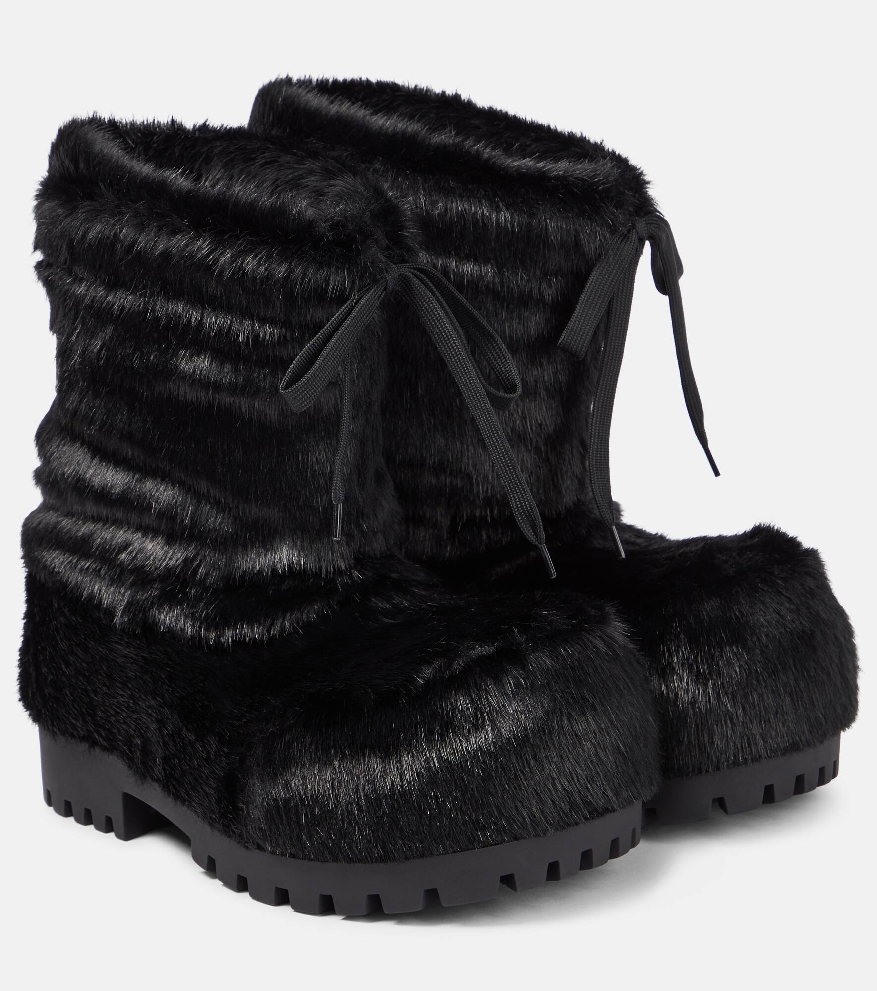 Alaska faux fur snow boots - 1