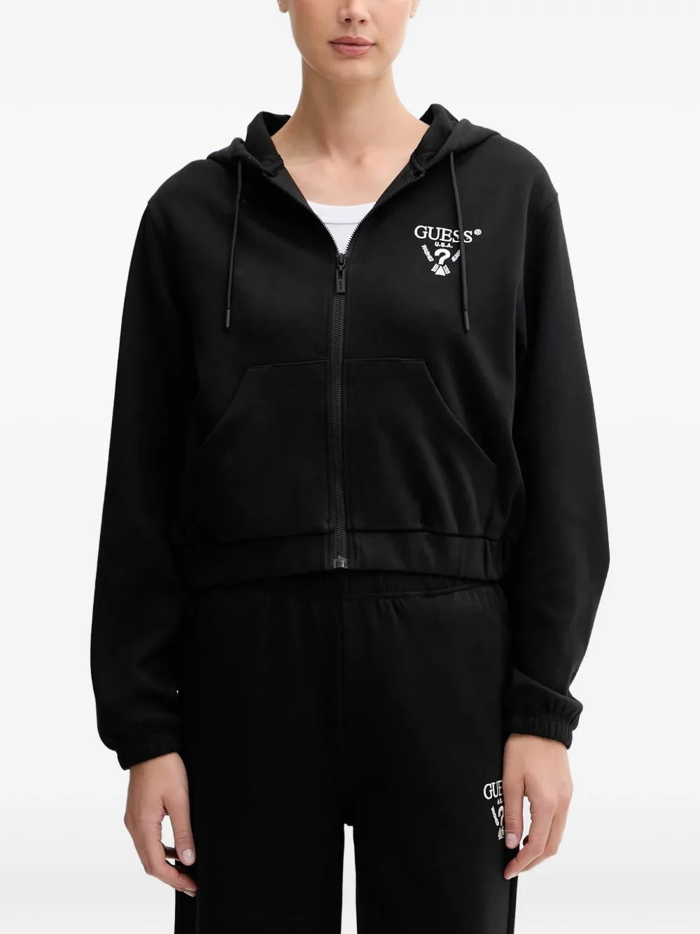 zip up hoodie - 1