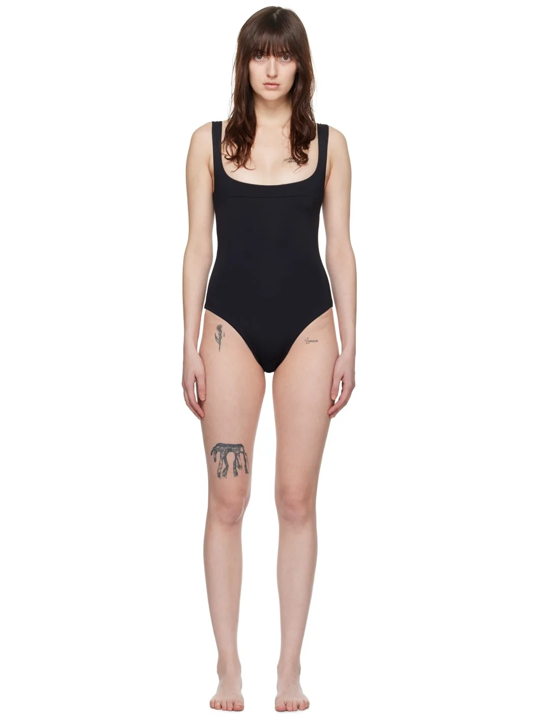 SSENSE Exclusive Black Gabi One-Piece Swimsuit - 1