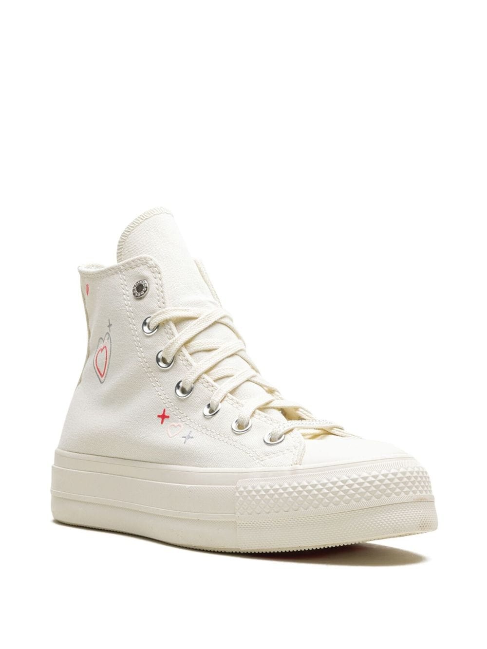 Chuck Taylor All Star Lift Platform High "Y2K Heart" sneakers - 2