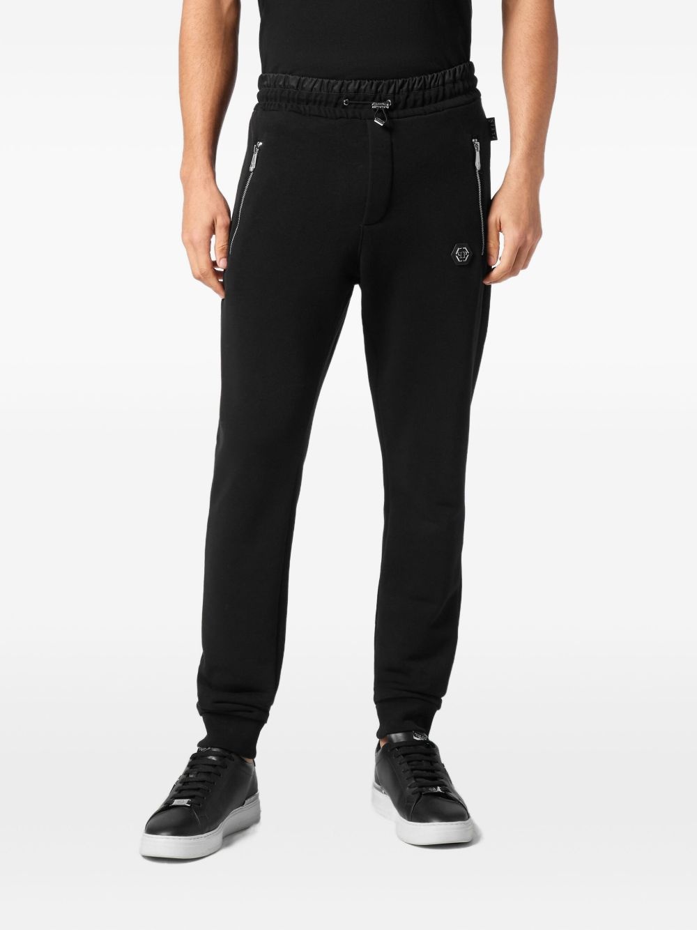 puffered track pants - 3