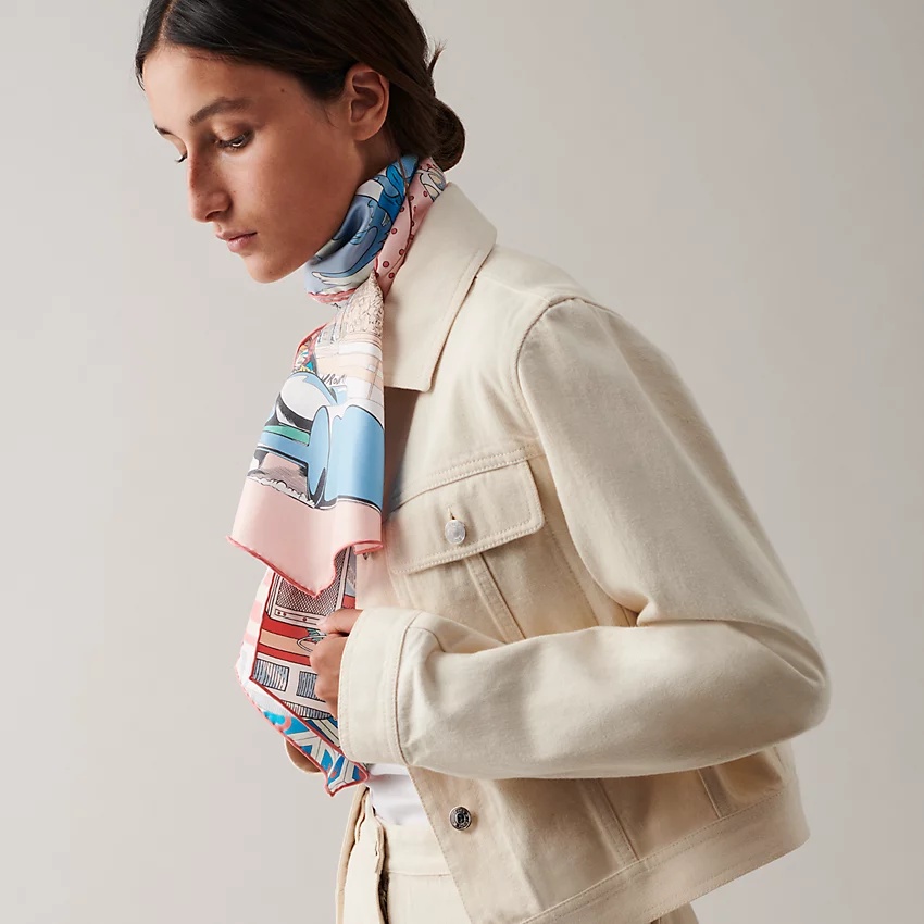Le Premier Chant, Wow ! silk muffler - 1